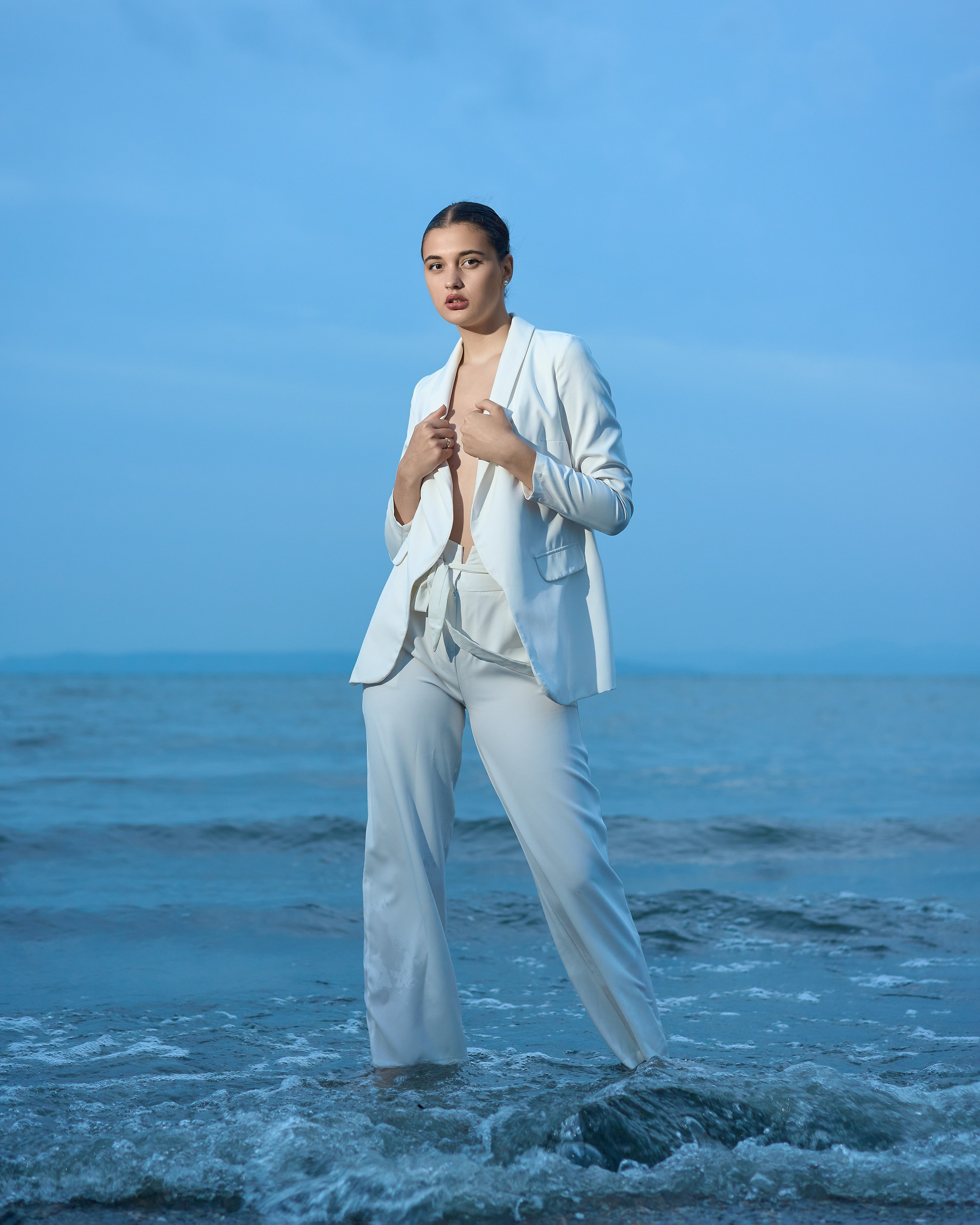 Импульсный свет на улице