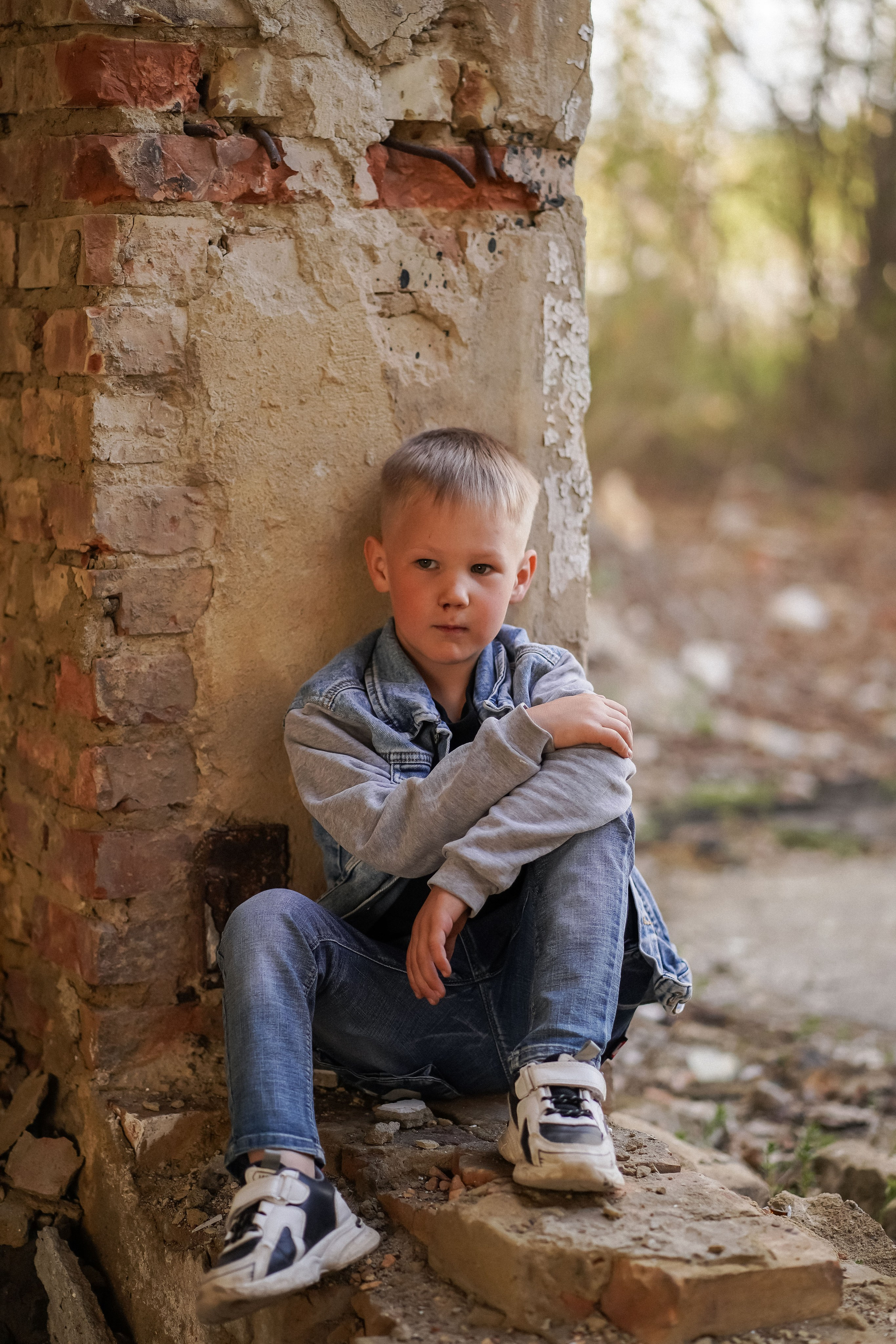 Фотосъемка детей на заброшке. Детский и семейный фотограф в Давлеканово Волкова Вероника