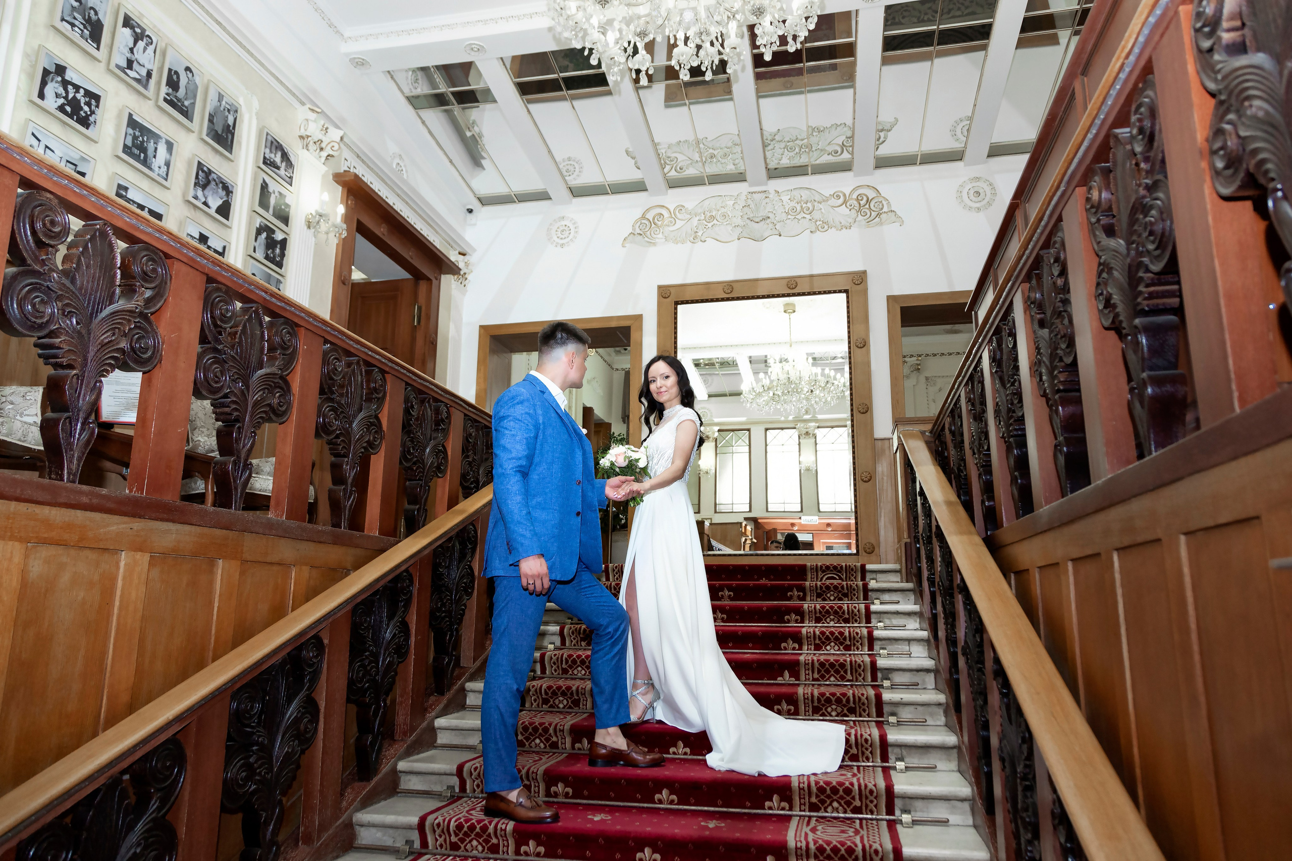 Алексей и Анна ~ Грибоедовский ЗАГС № 1. Семейный и свадебный фотограф в Москве Татьяна Седлецкая