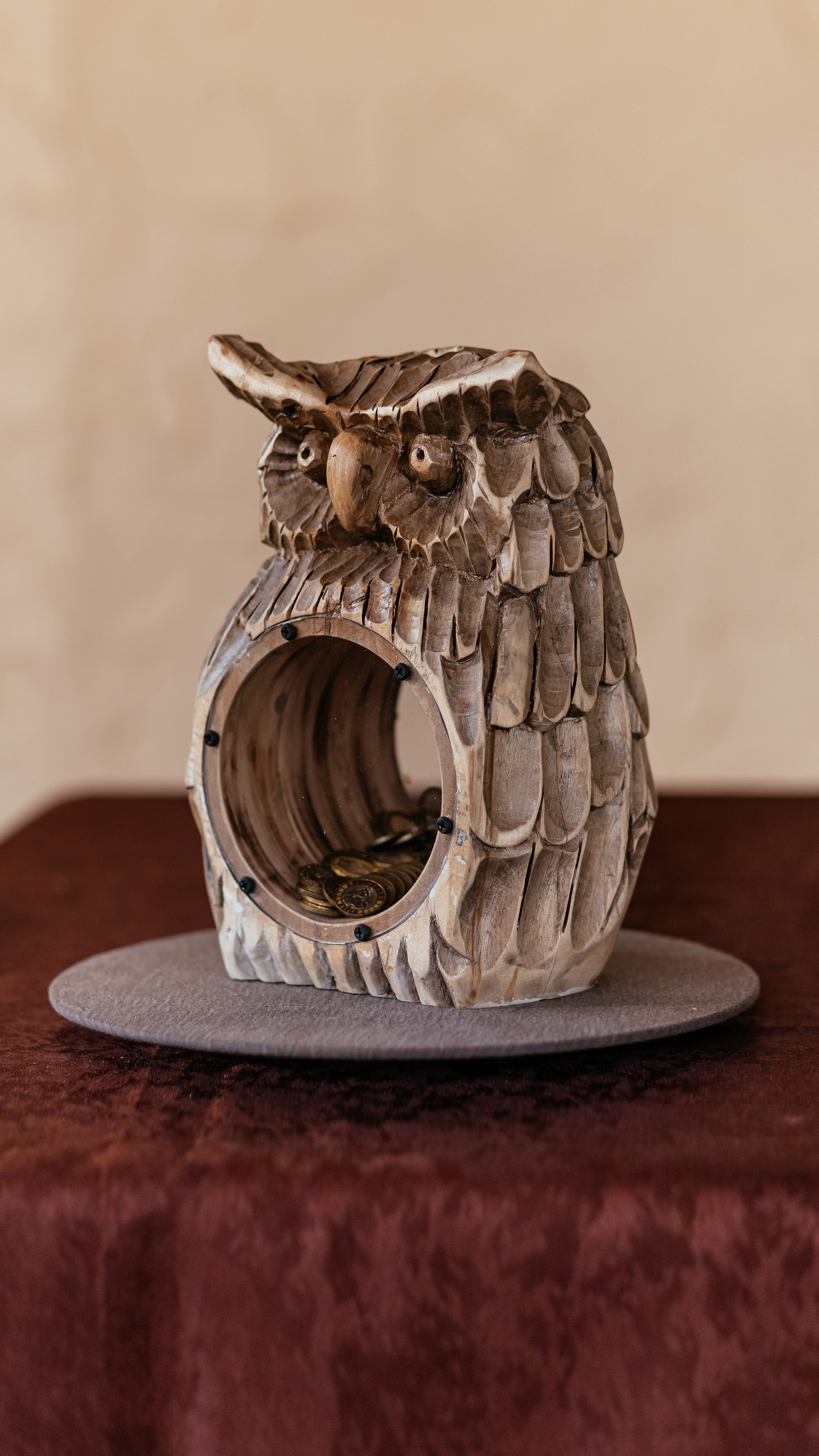 Сова-копилки .Деревянные копилки 