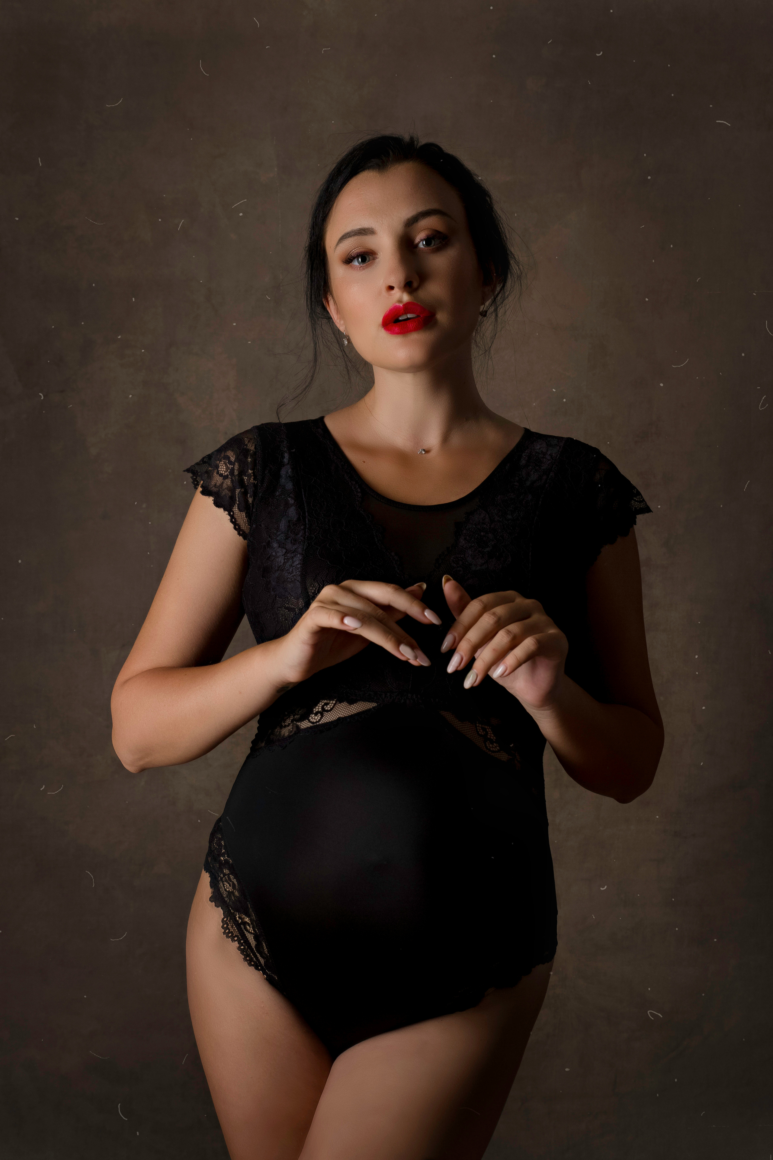 Фотосессия беременной девушки  