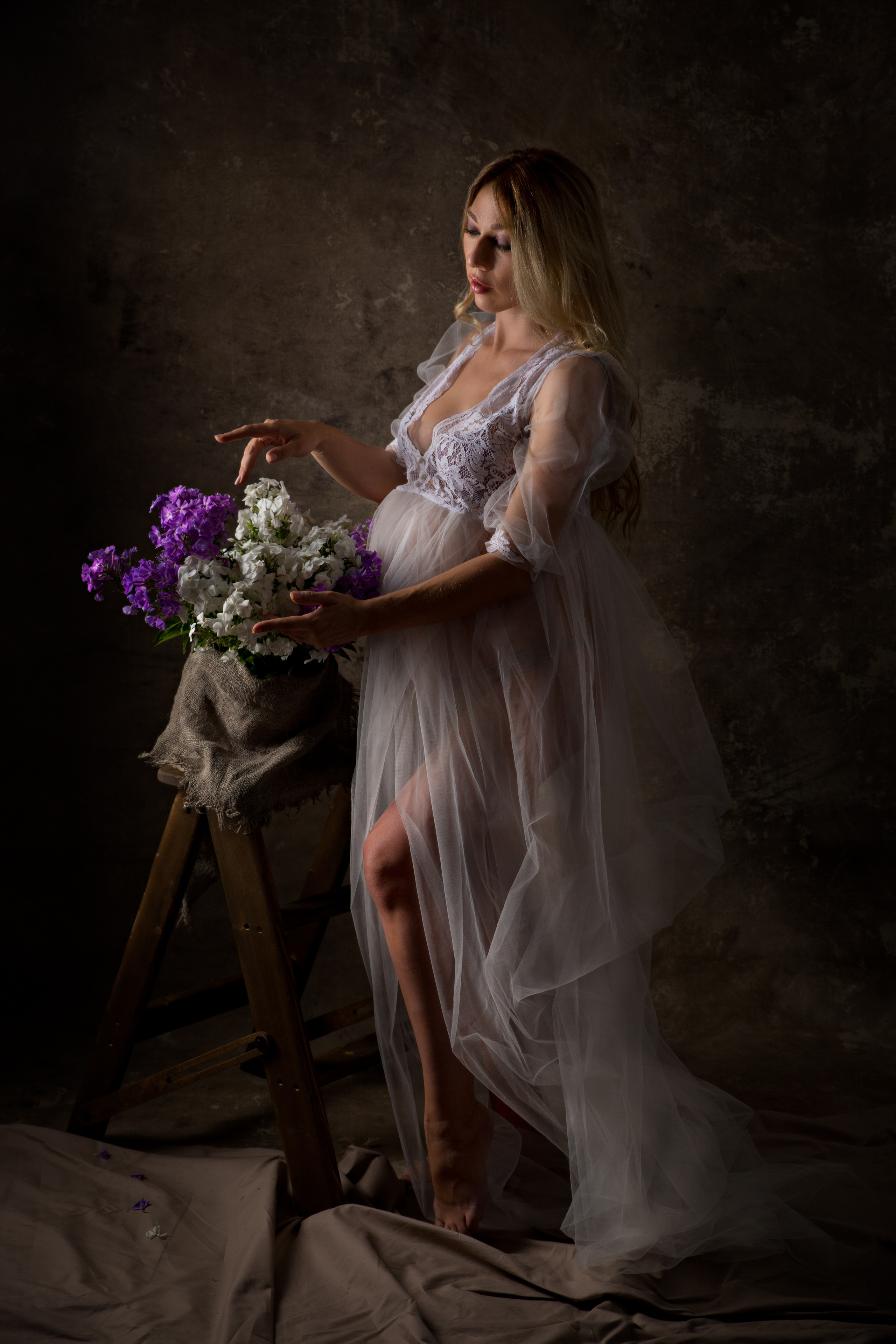 Фотосессия беременности «В ОЖИДАНИИ». Фотосессия новорожденного в Москве Newborn Angel