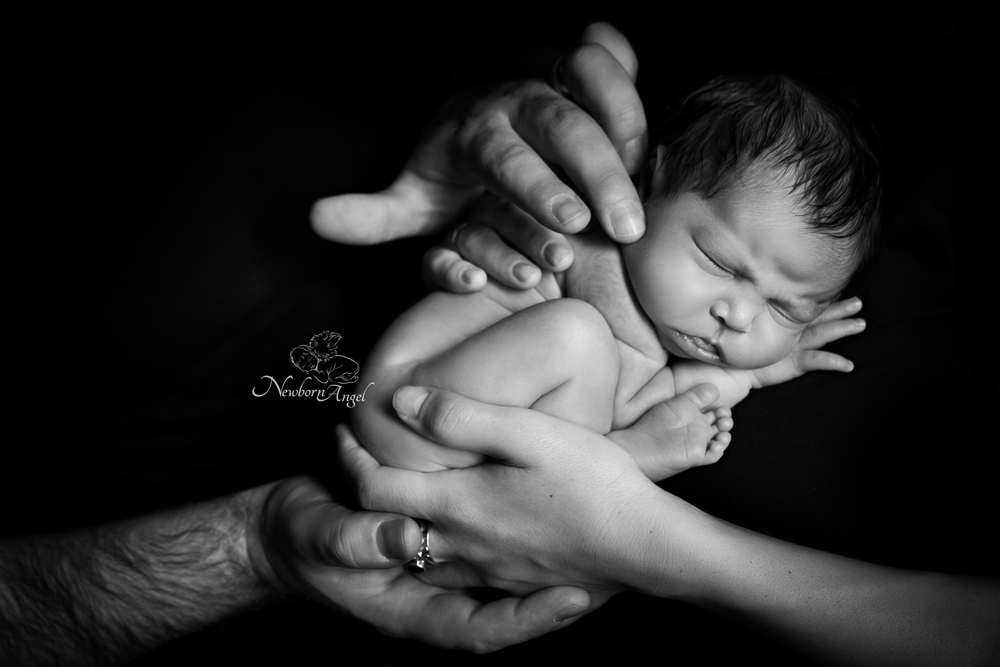 Фотосессия новорожденных. Фотосессия новорожденного в Москве Newborn Angel