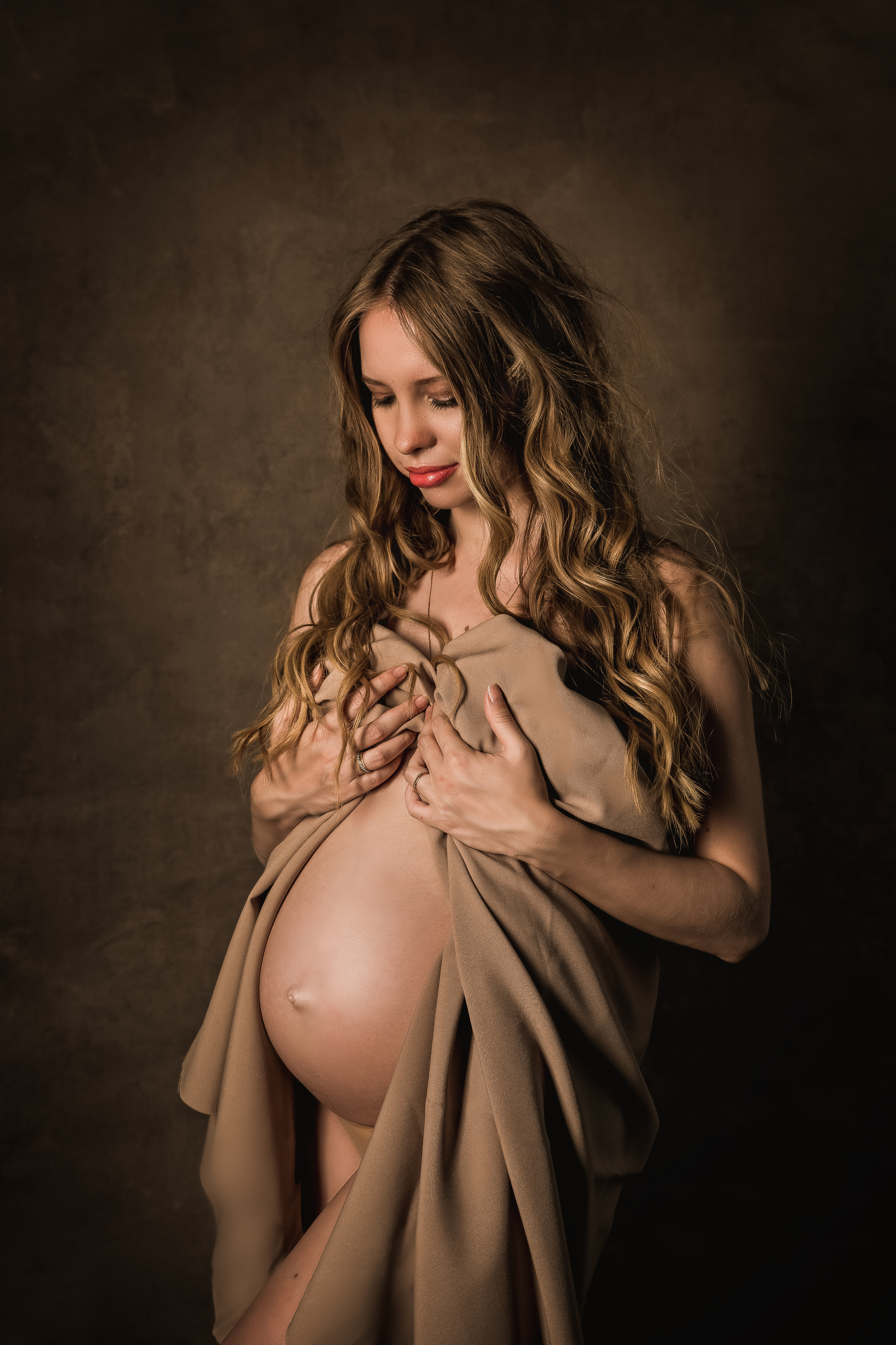 Фотосессия беременности «В ОЖИДАНИИ». Фотосессия новорожденного в Москве Newborn Angel