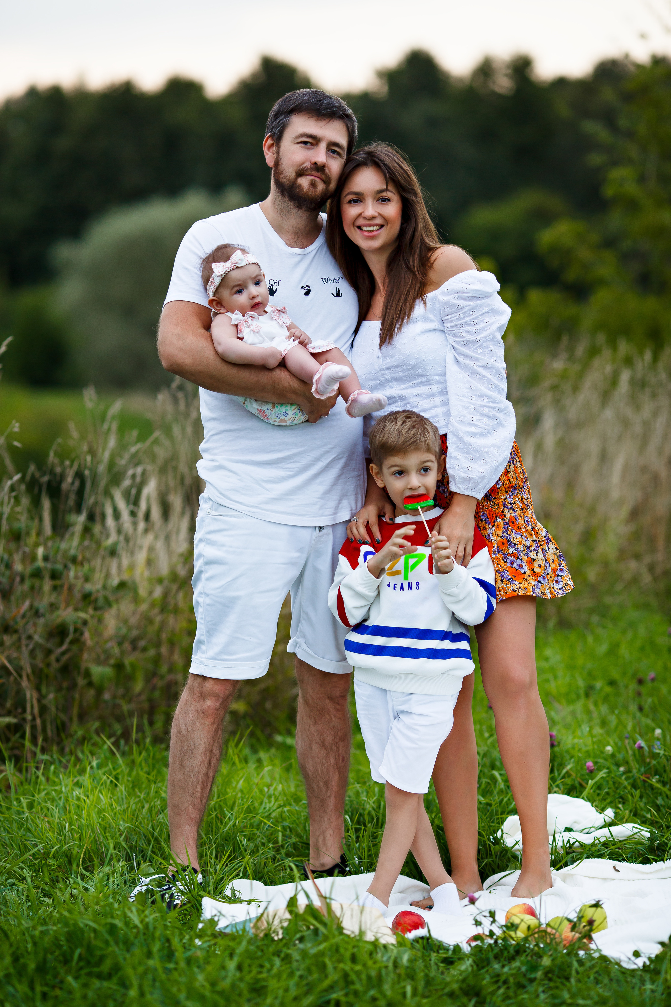 Семейные фотосессии. Фотосессия новорожденного в Москве Newborn Angel