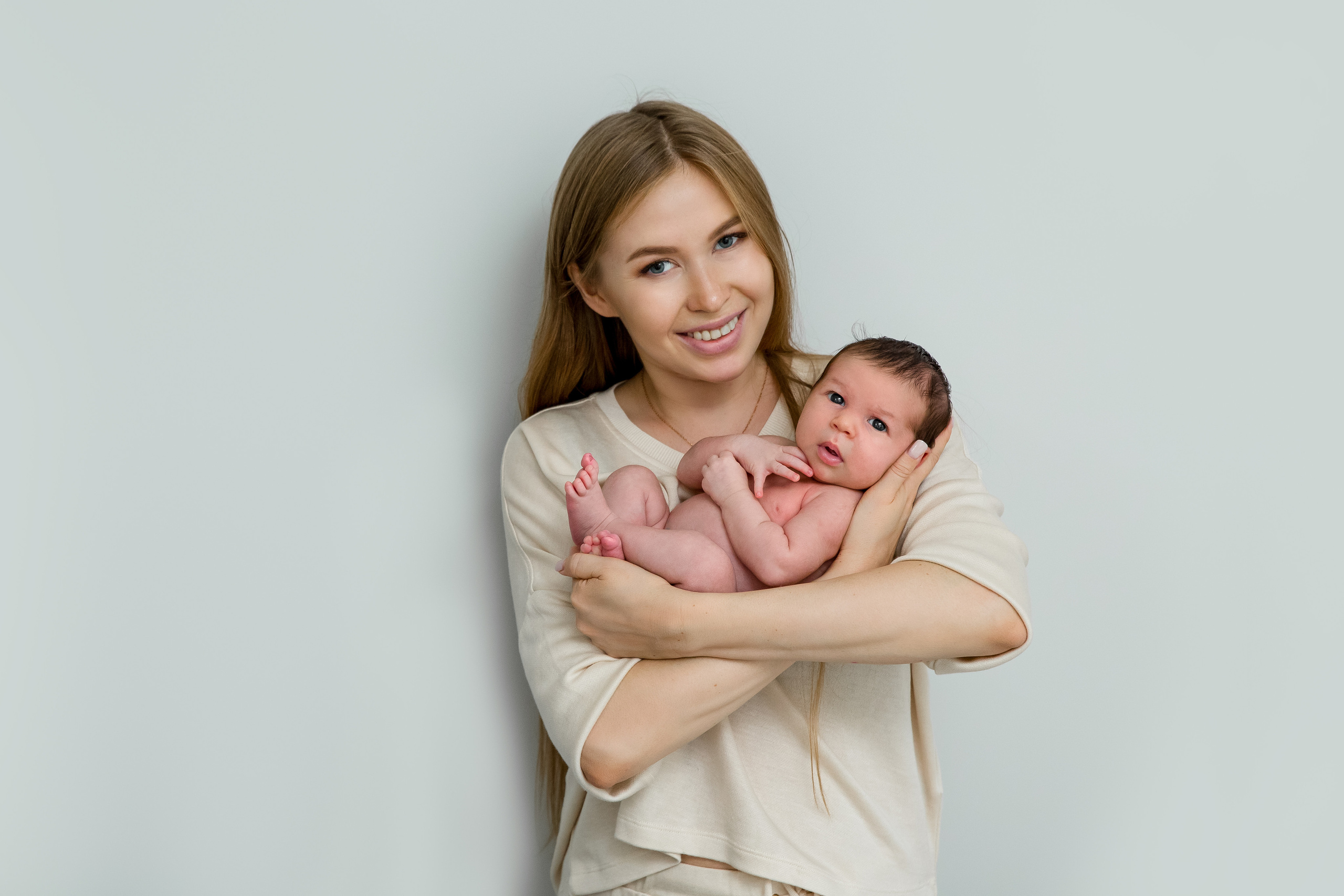 Фотографии с родителями. Фотосессия новорожденного в Москве Newborn Angel