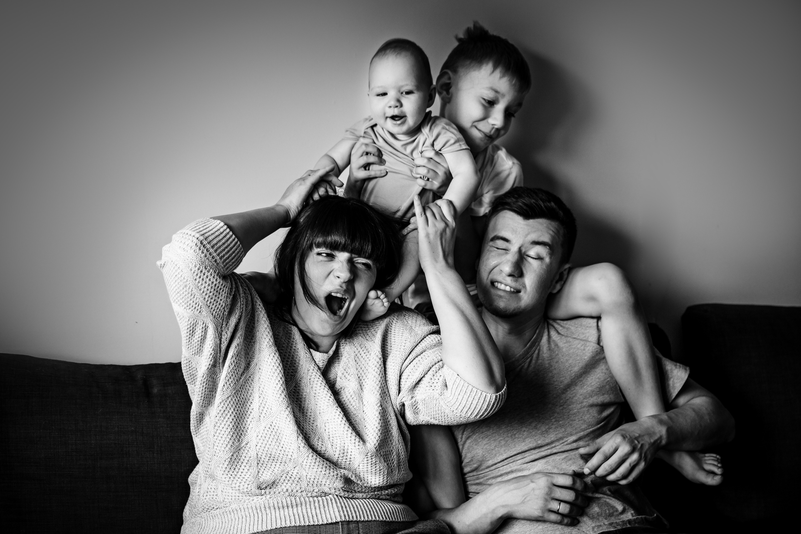 Семейные фотосессии. Фотосессия новорожденного в Москве Newborn Angel