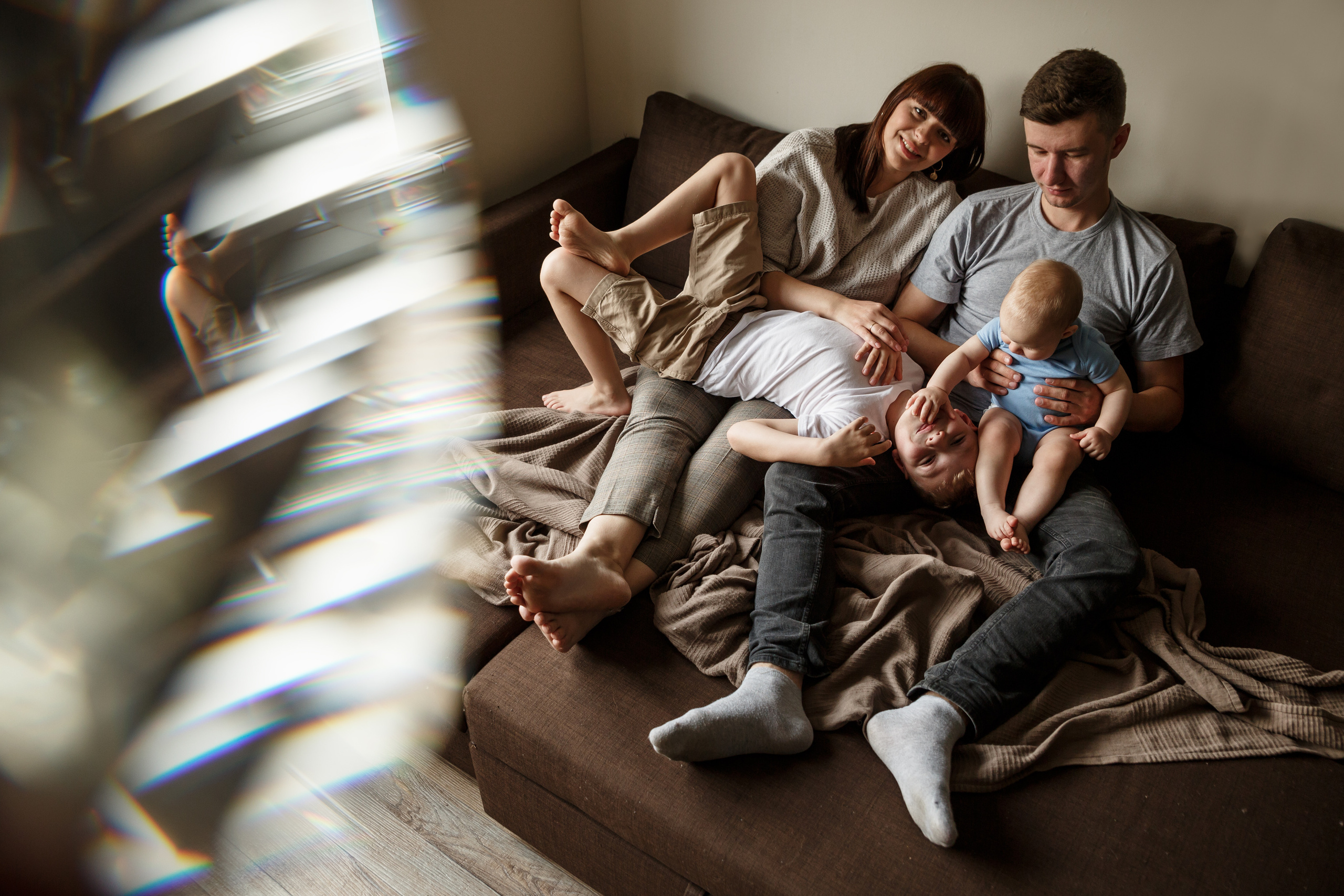 Семейные фотосессии. Фотосессия новорожденного в Москве Newborn Angel