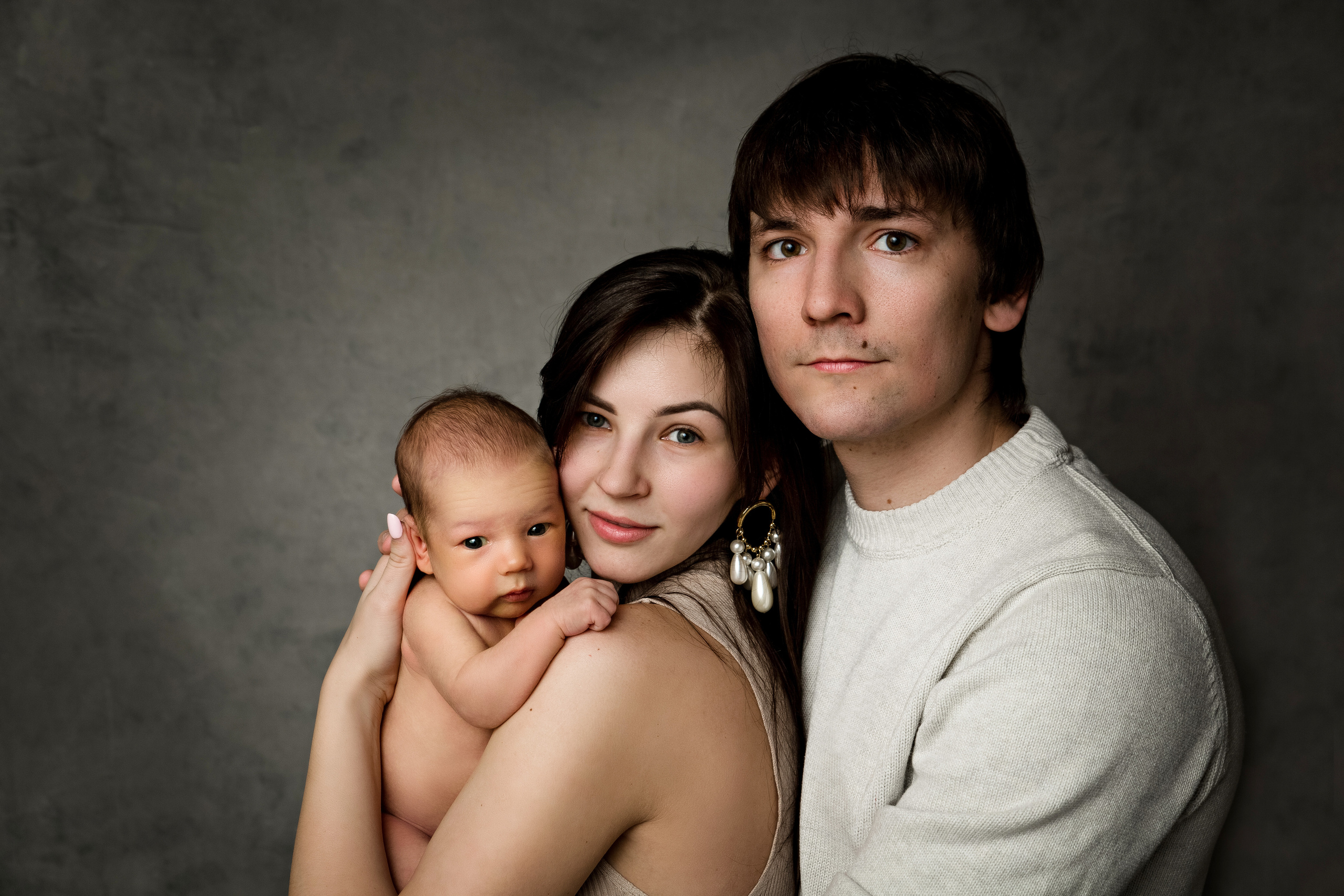 Фотографии с родителями. Фотосессия новорожденного в Москве Newborn Angel