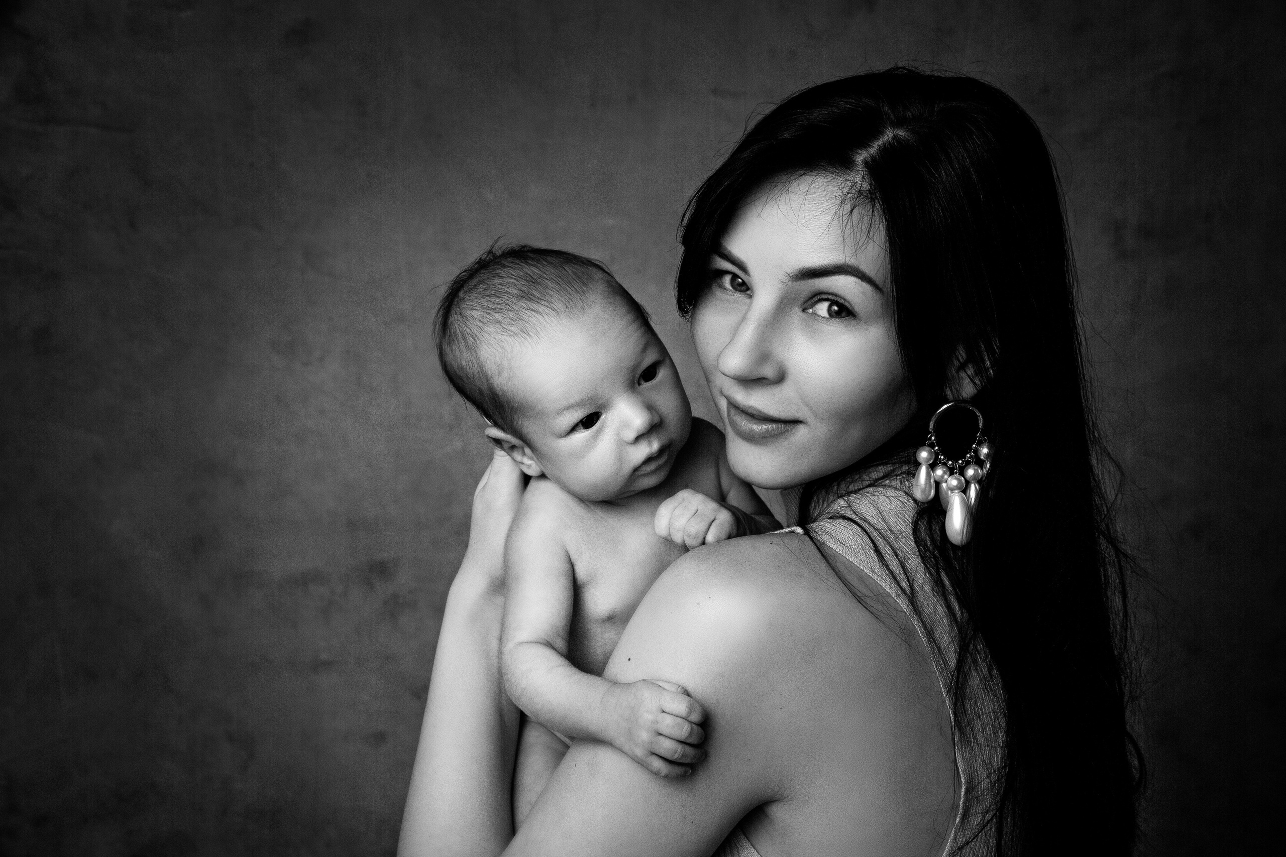 Фотографии с родителями. Фотосессия новорожденного в Москве Newborn Angel