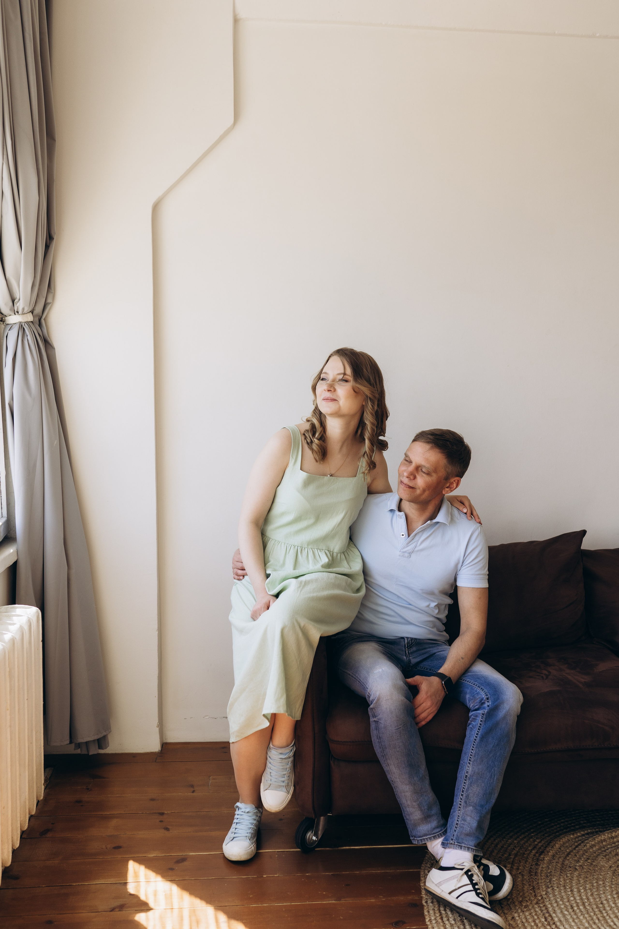 Семейная фотосессия в студии в Москве, семейный фотограф Анна Полушина. Свадебный фотограф в Москве Анна Полушина