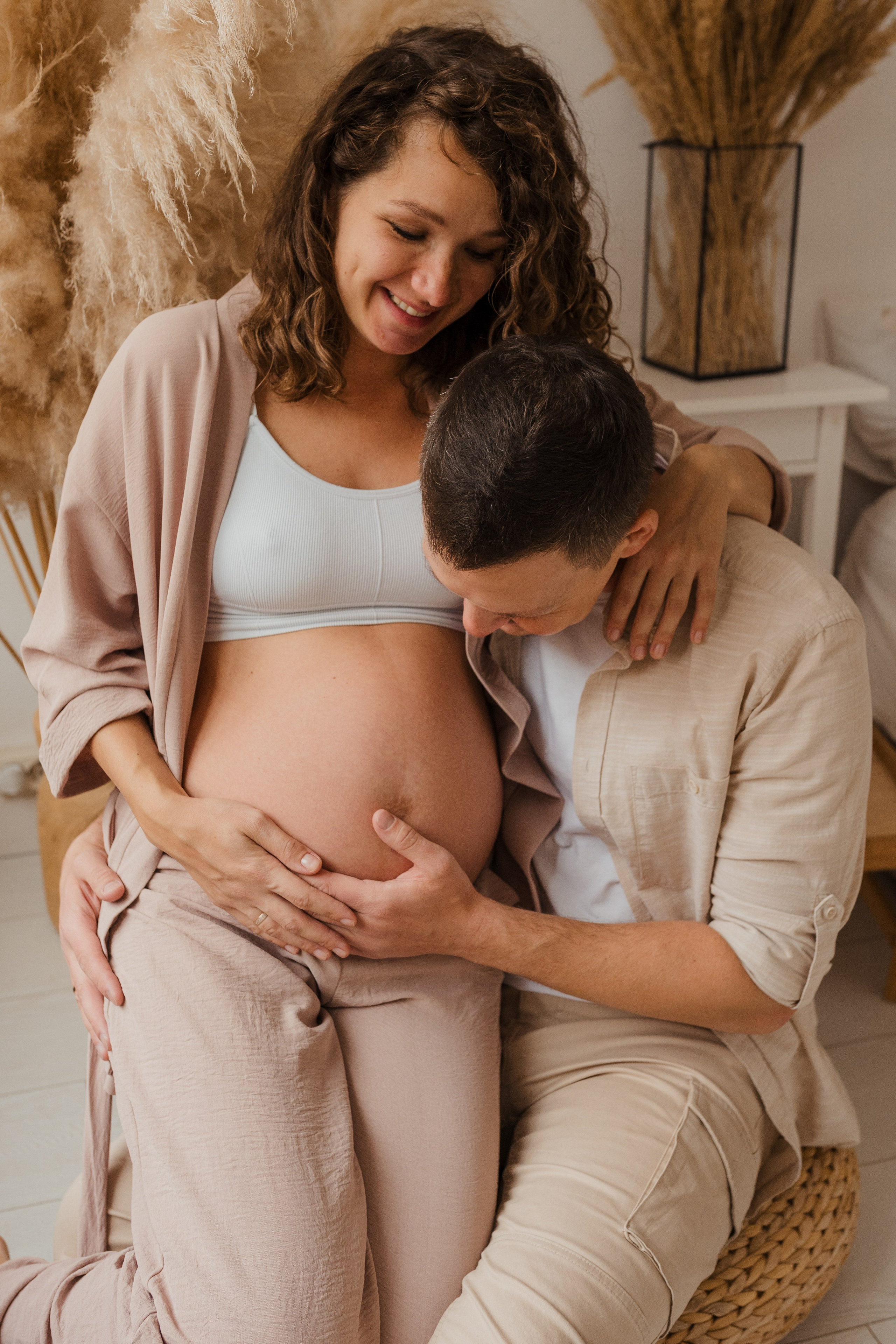 Семейная фотосессия в студии в Москве, семейный фотограф Анна Полушина. Свадебный фотограф в Москве Анна Полушина