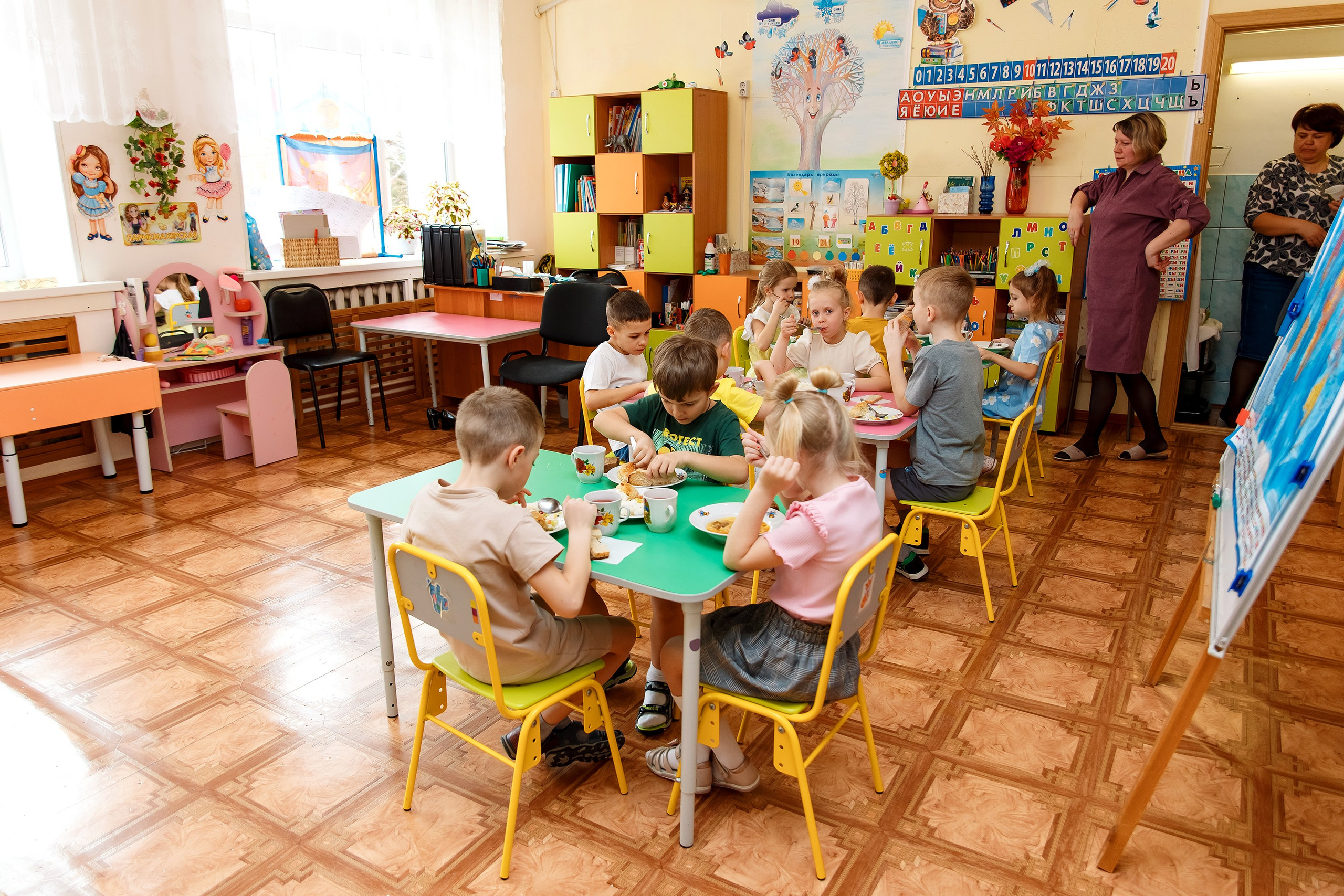 Детский Сад 9 (13 человек). Фотограф Любовь Корниенко, Примоский край