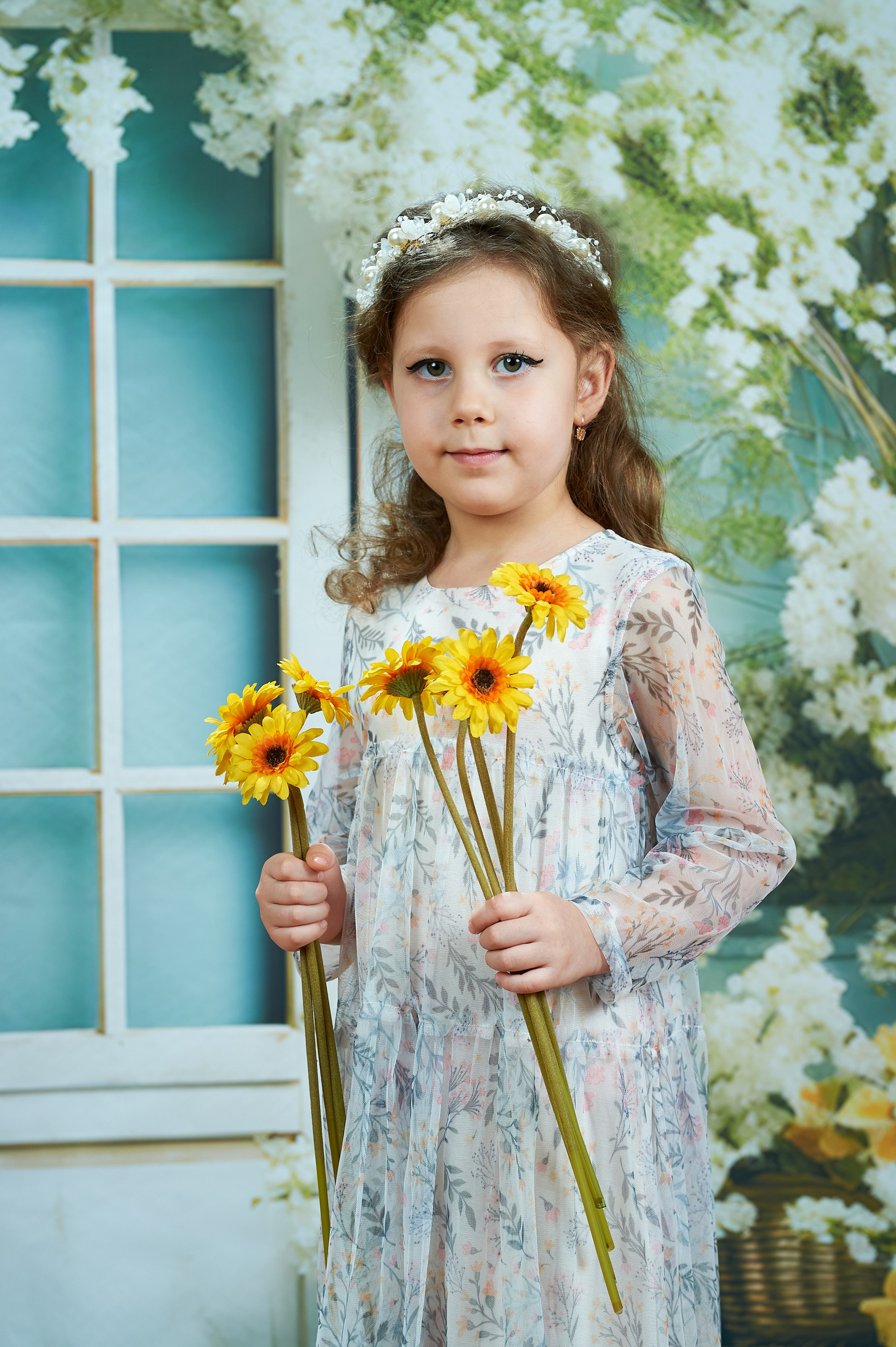 Детская весенняя фотосъемка