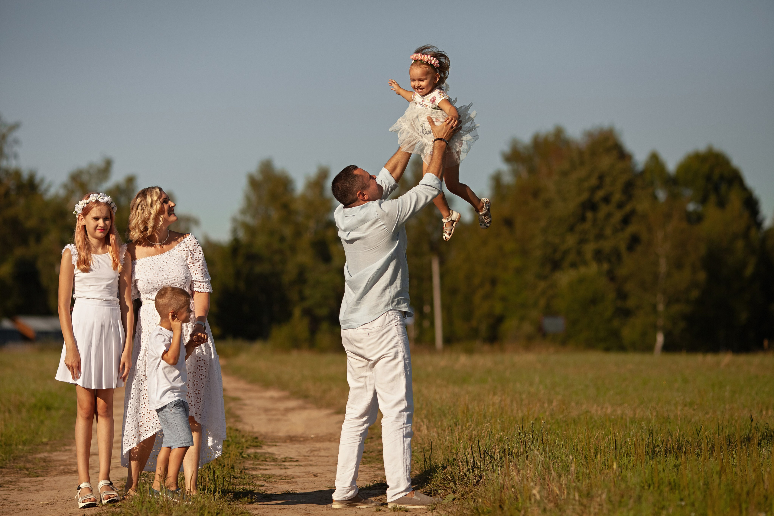 Семейная фотосессия. Фотограф Ольга Безобразова Завидово Москва Тверь