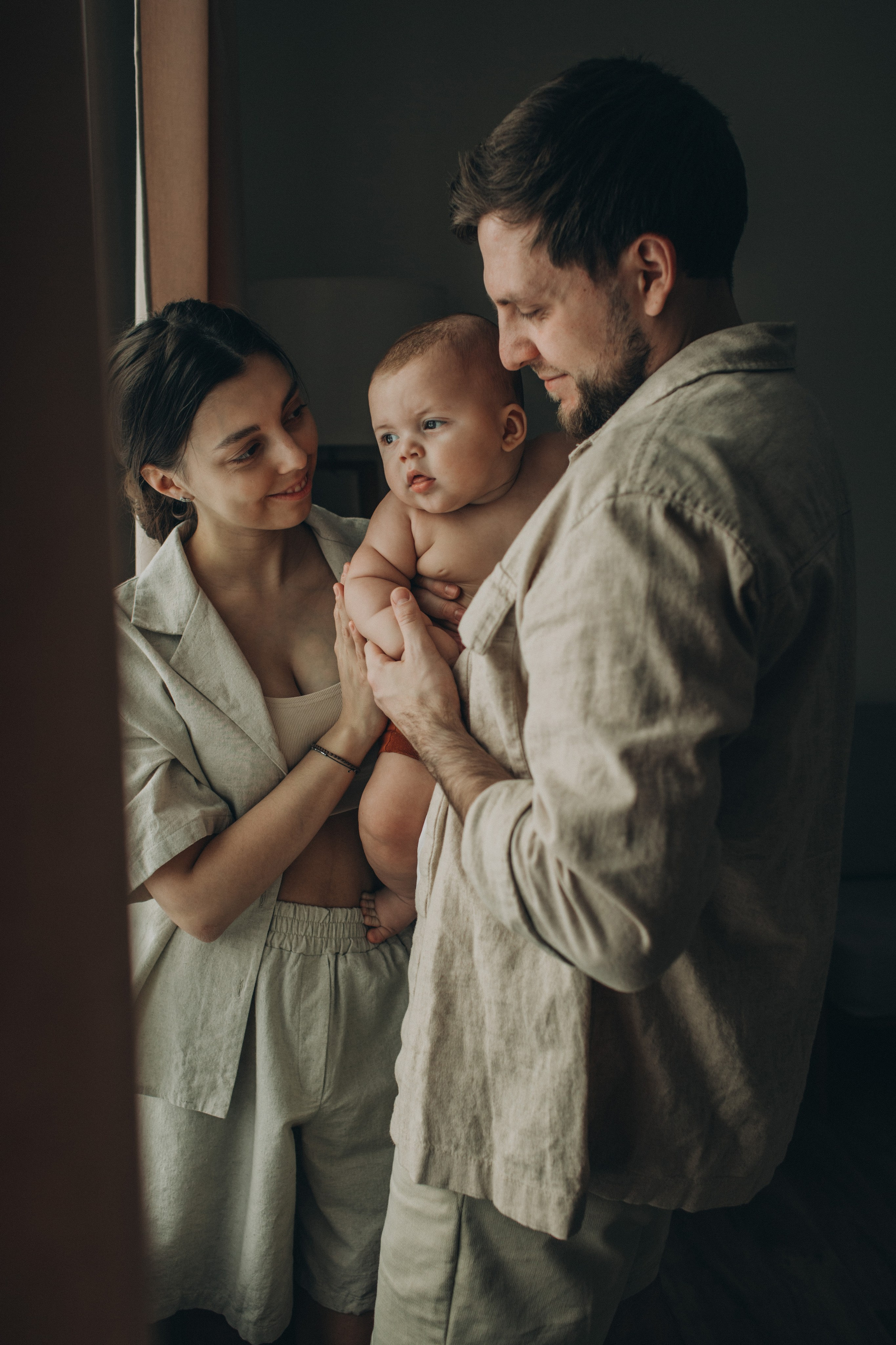 Лев, Мила, Леша. Семейный фотограф Томск