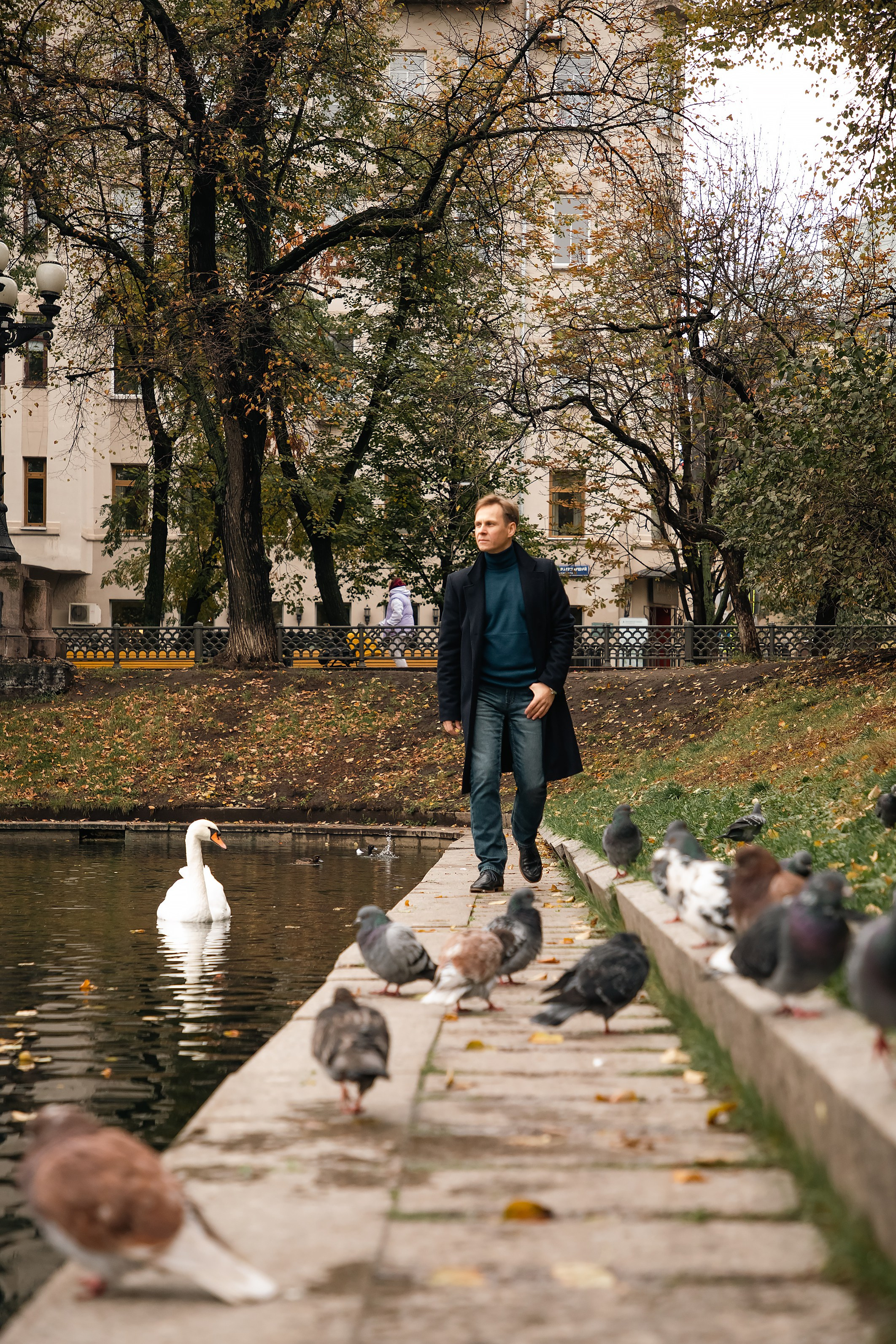 Осенняя прогулка на Патриарших