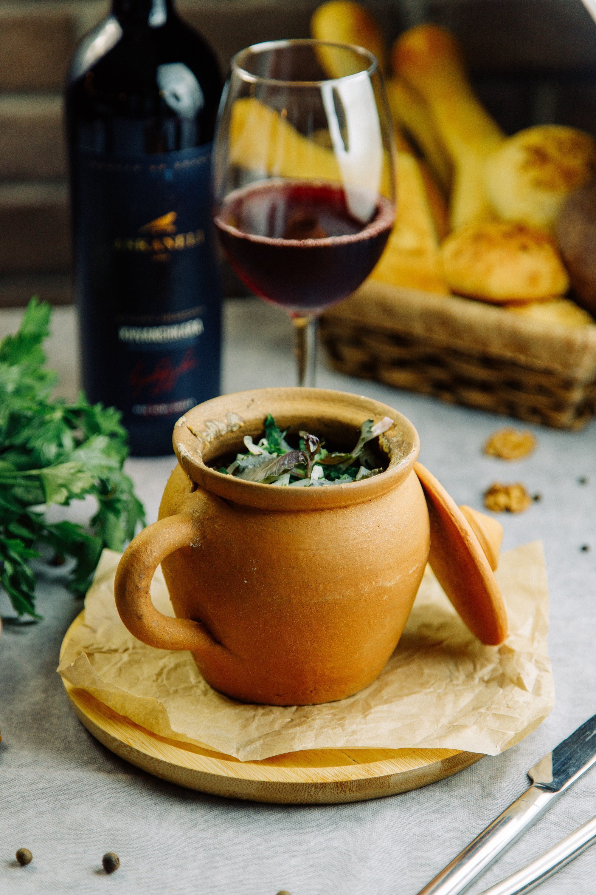 Съемка для ресторана Melini