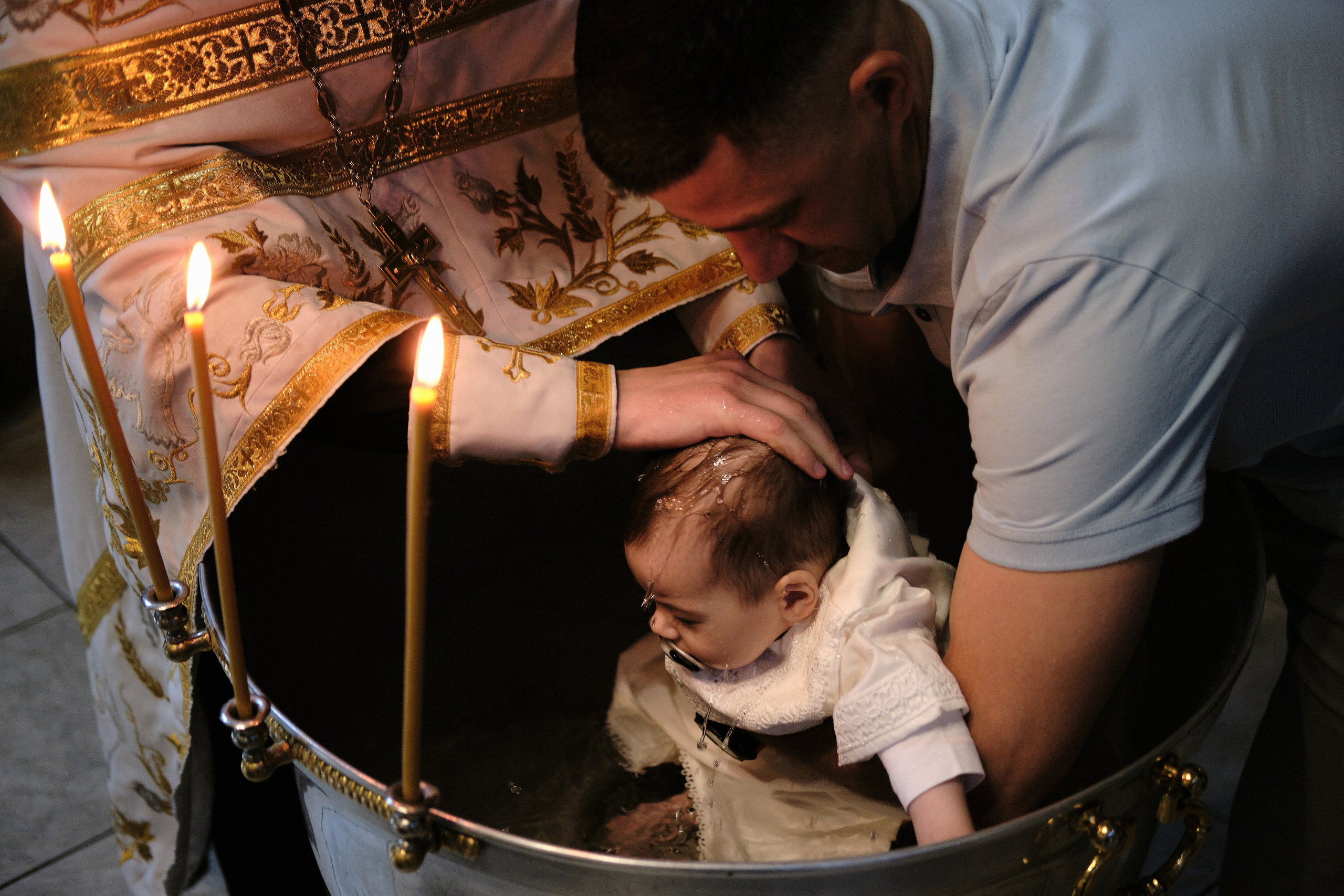 Крещение младенца. Фотограф в Анапе и Краснодаре Тина