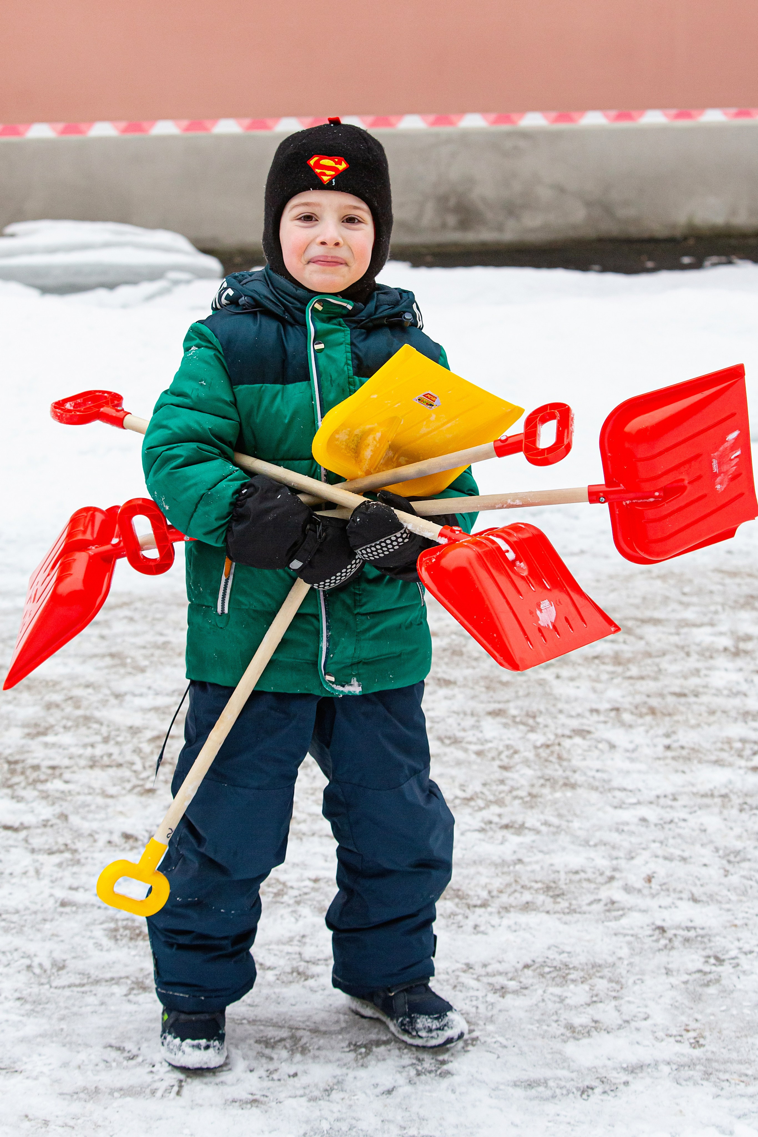 Зима в детском саду. Свадебный, семейный, детский фотограф в Санкт-Петербурге