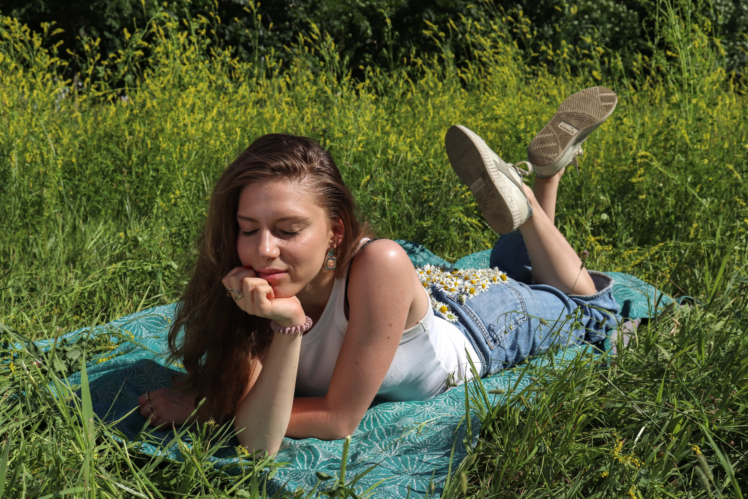 Модная съёмка во дворе. Ивентный фотограф в Санкт-Петербурге Олег Комков