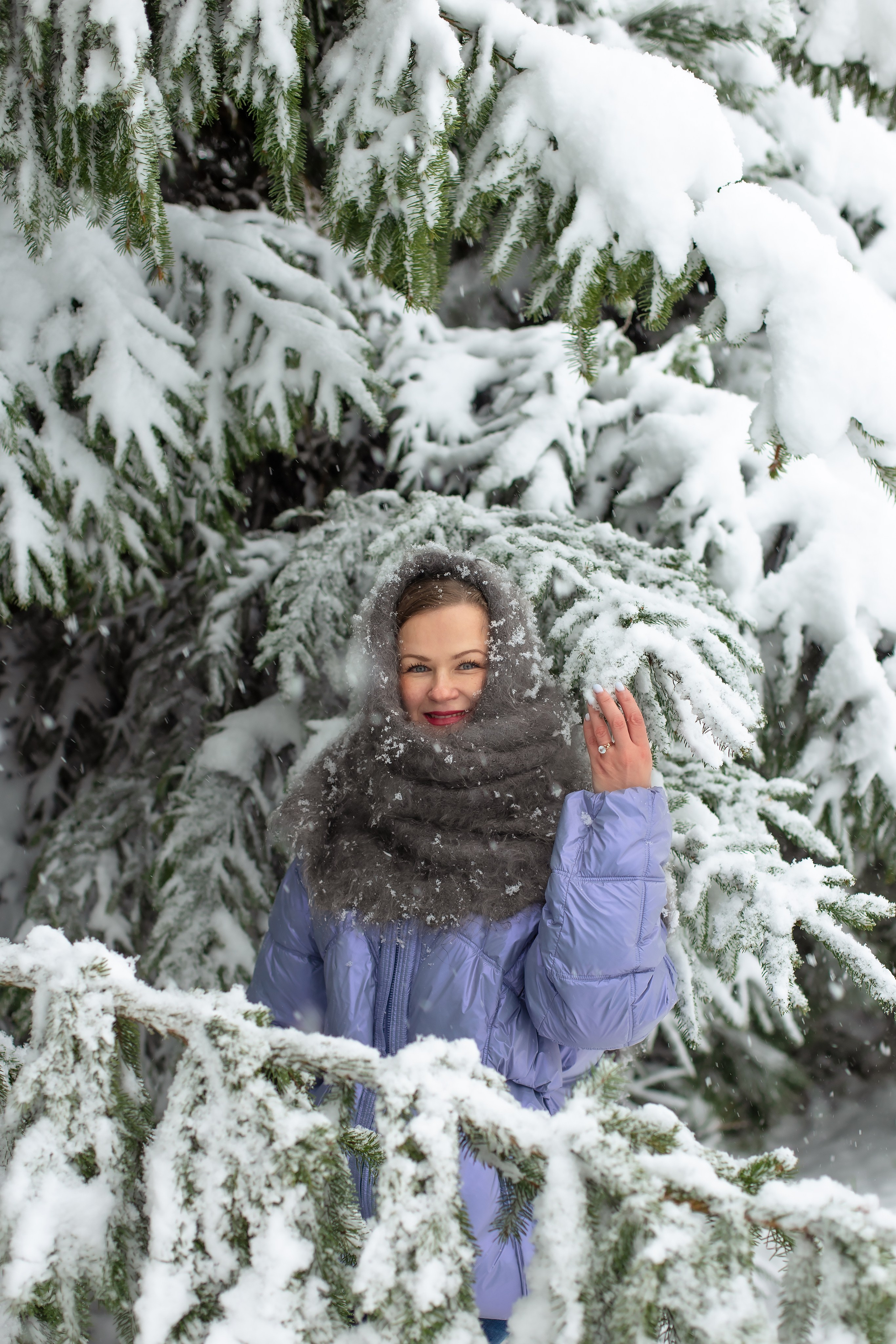 Катя и Тима. Когда выпал снег. Фотограф в Калининграде Решетникова Алина