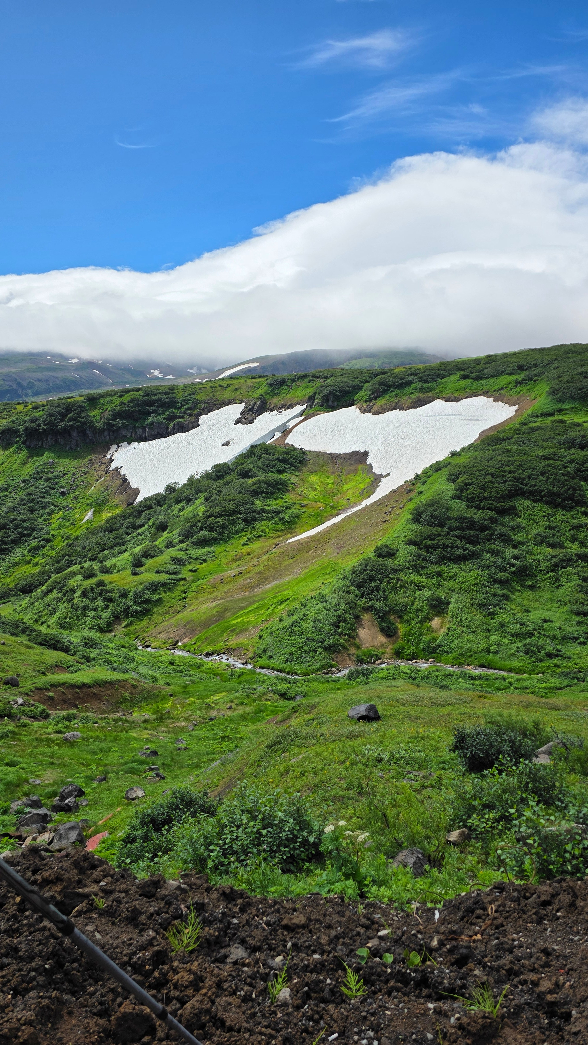 Дачные источники (Малая долина гейзеров) + водопад Снежный барс. Экскурсионные туры по Камчатке