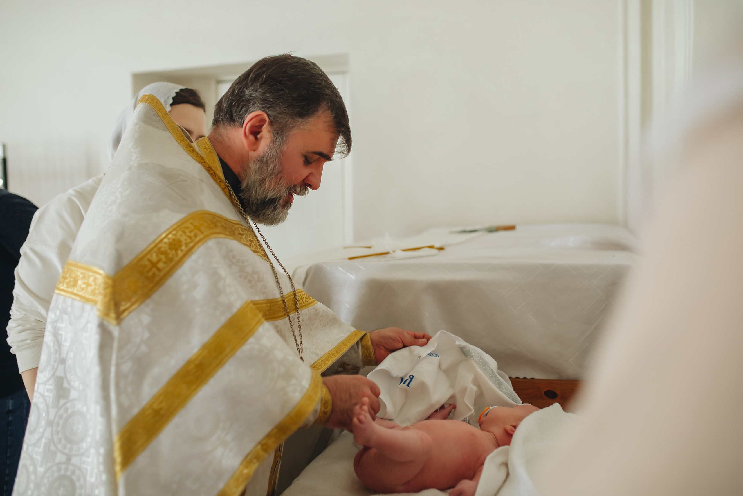 Крещение в светлом Храме. Семейный и детский фотограф в Москве Дорогова Екатерина