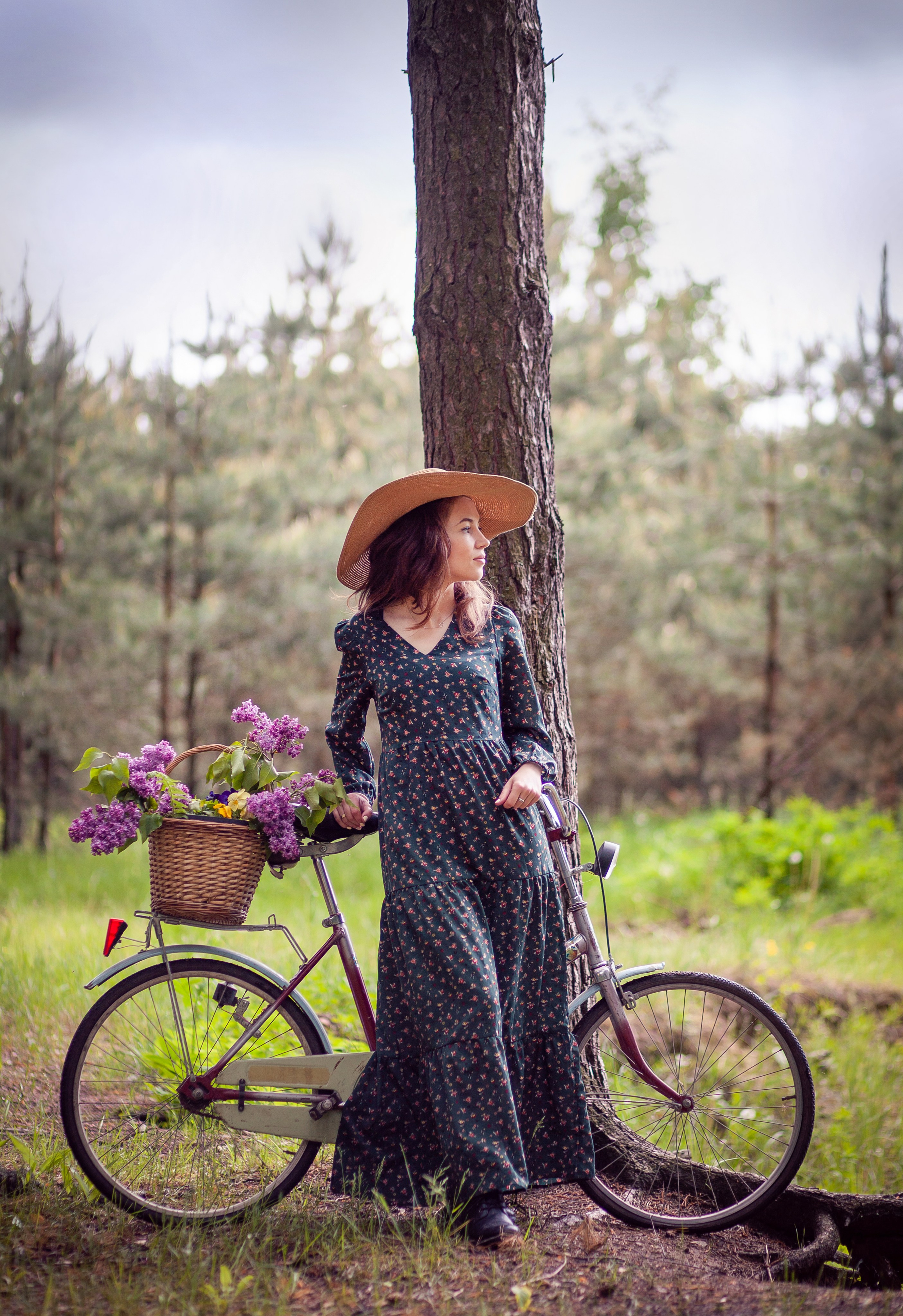 Маша с велосипедом. Фотограф Мария Кольцова