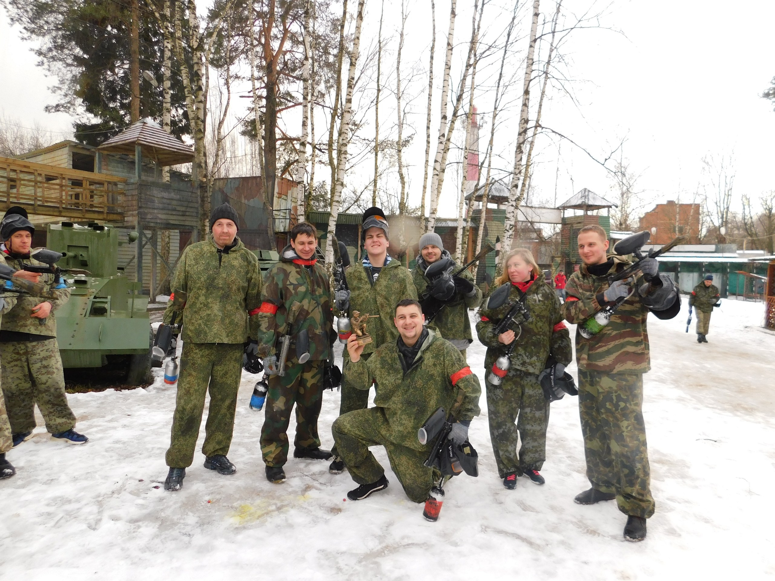 Пейнтбол + шашлычки | 23.02.2020. Галерея Фантим