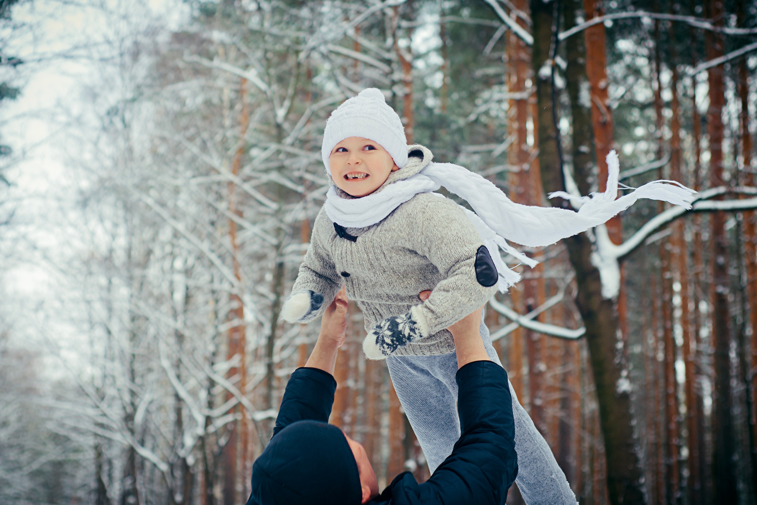 Зимняя прогулка. Семейный и детский фотограф в Санкт-Петербурге Анна Бубнова