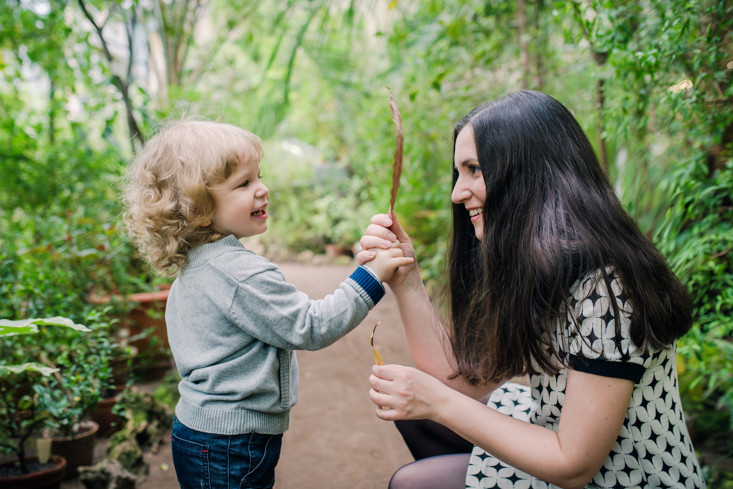 Ботанический сад. Семейный и детский фотограф в Санкт-Петербурге Анна Бубнова