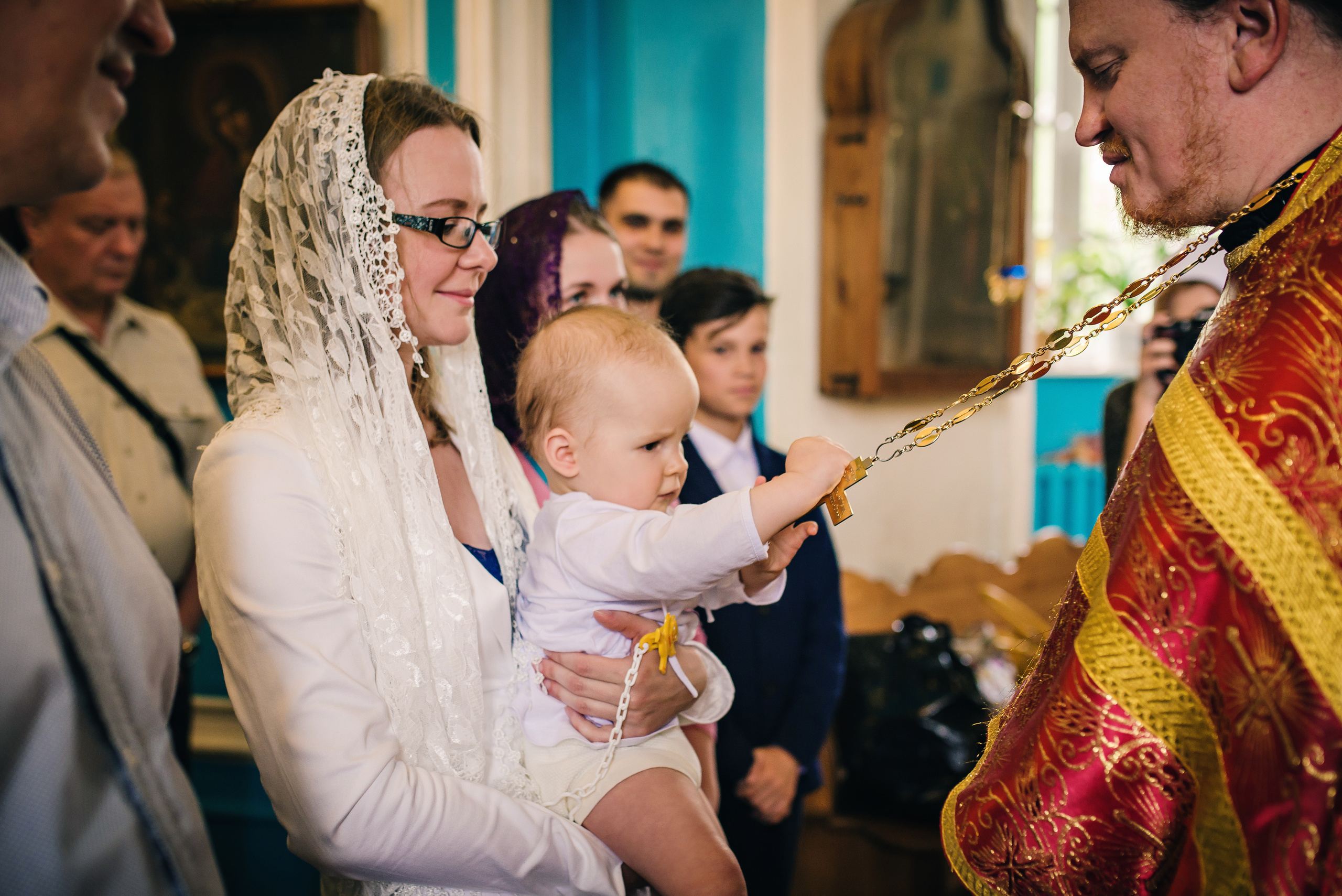 Крещение. Семейный и детский фотограф в Санкт-Петербурге Анна Бубнова