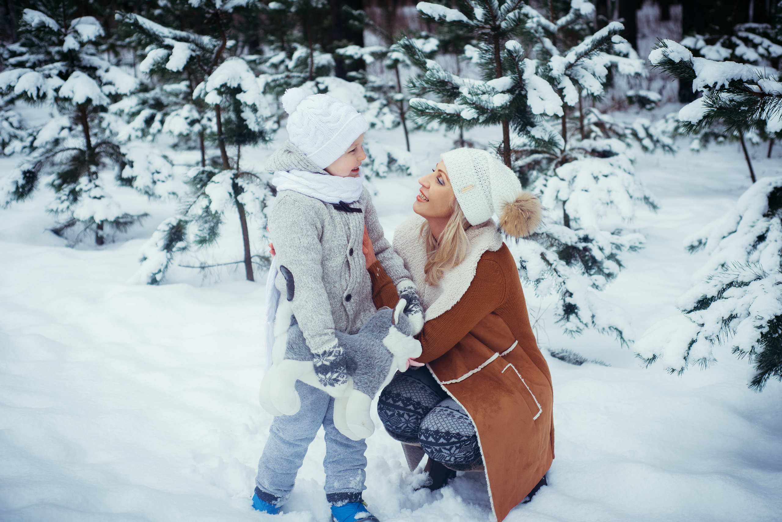 Зимняя прогулка. Семейный и детский фотограф в Санкт-Петербурге Анна Бубнова