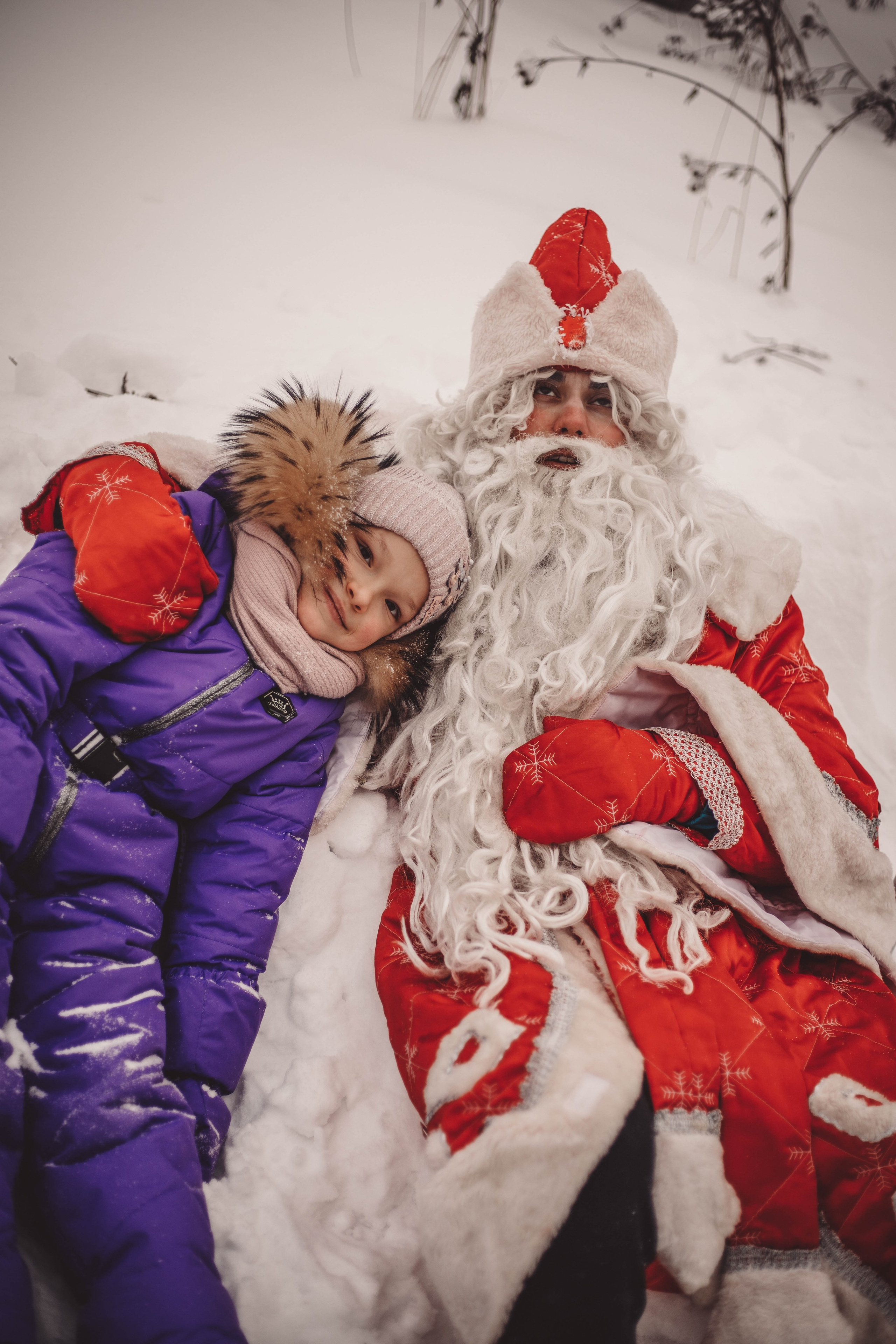 Фотопроект - Волшебная встреча с Дедом Морозом. Семейный и женский фотограф Кемерово Мария Степ