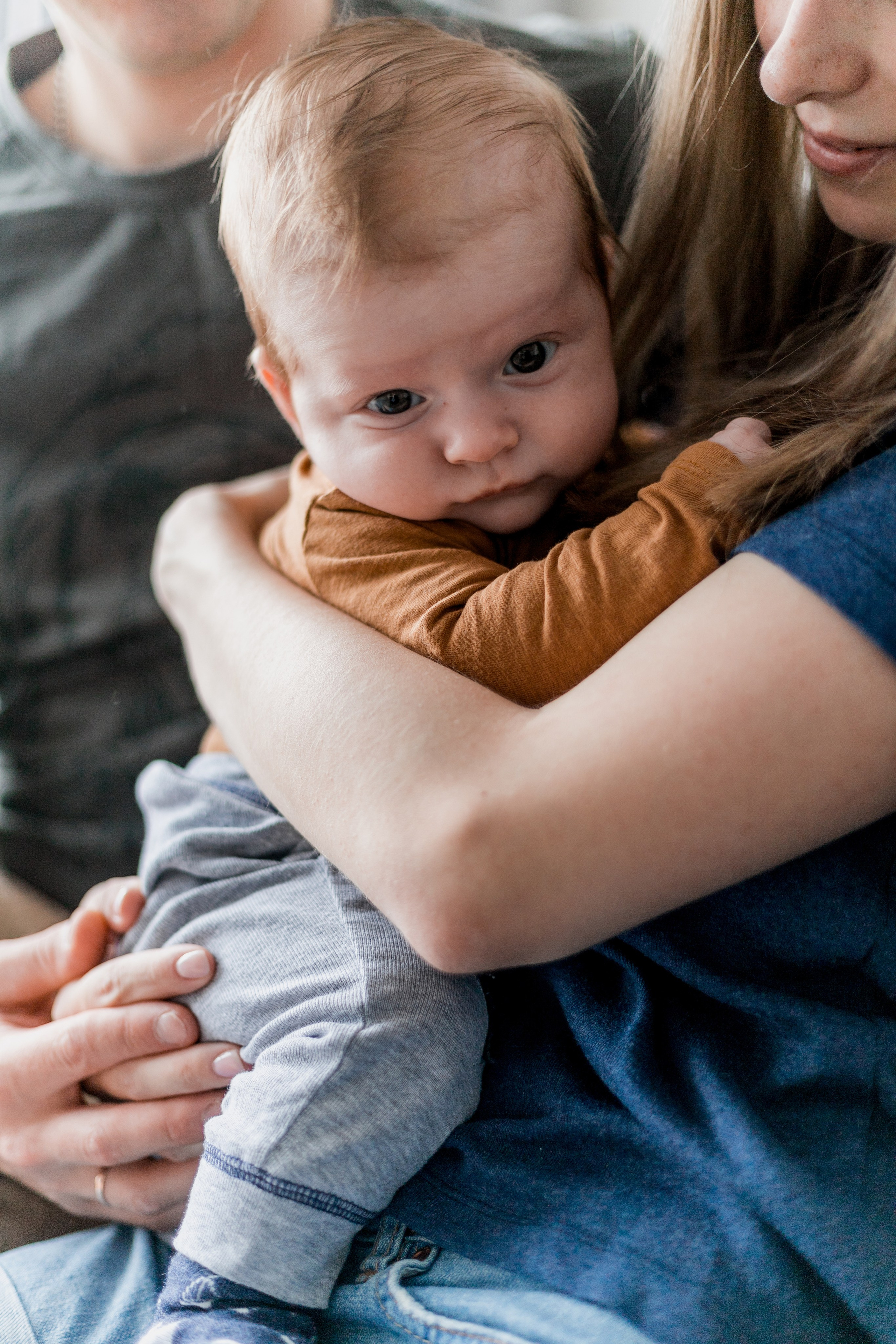 С малышом. Фотограф Софья Володкина