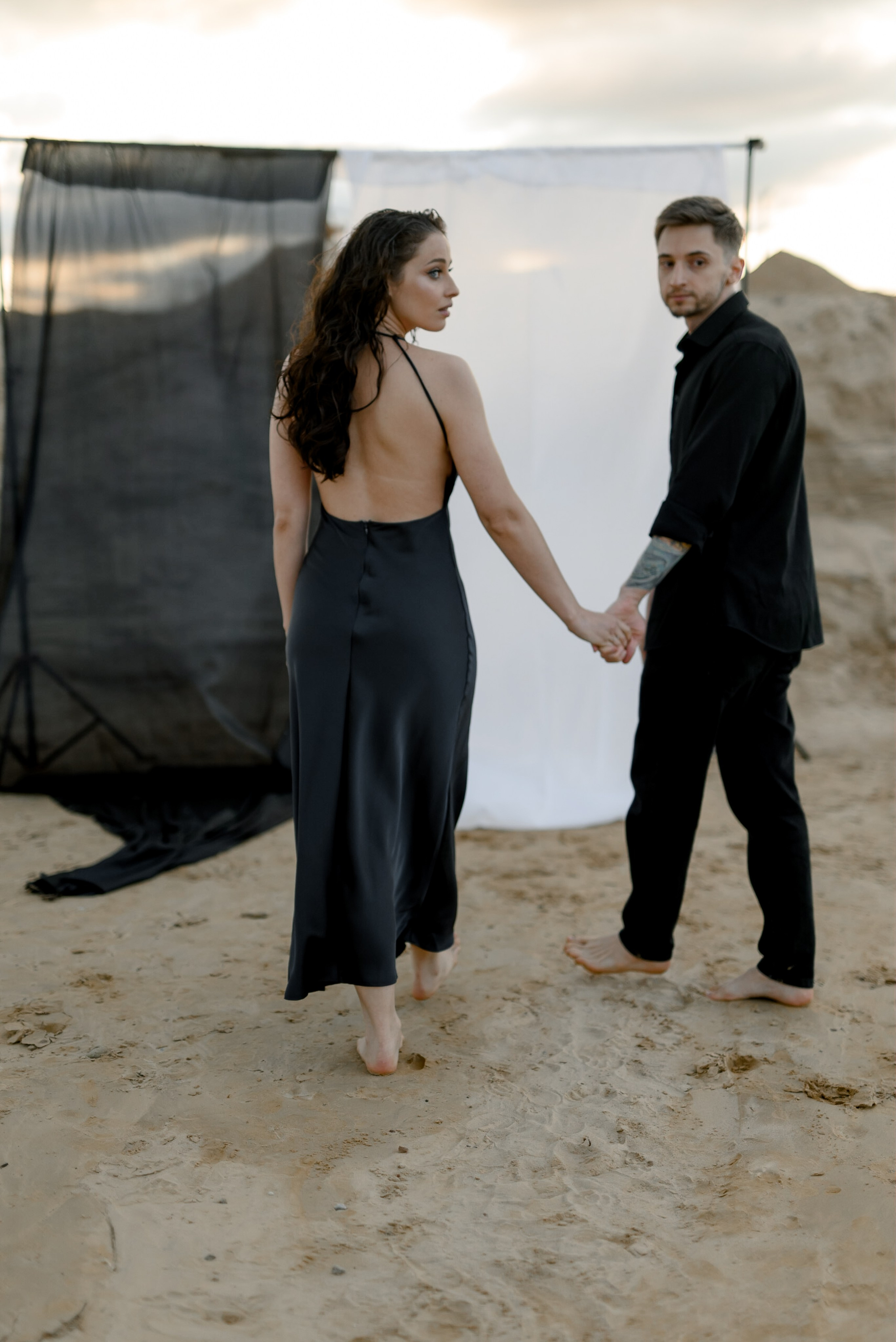 Love Story в песках. Свадебный фотограф в Минске Минчукова Анна