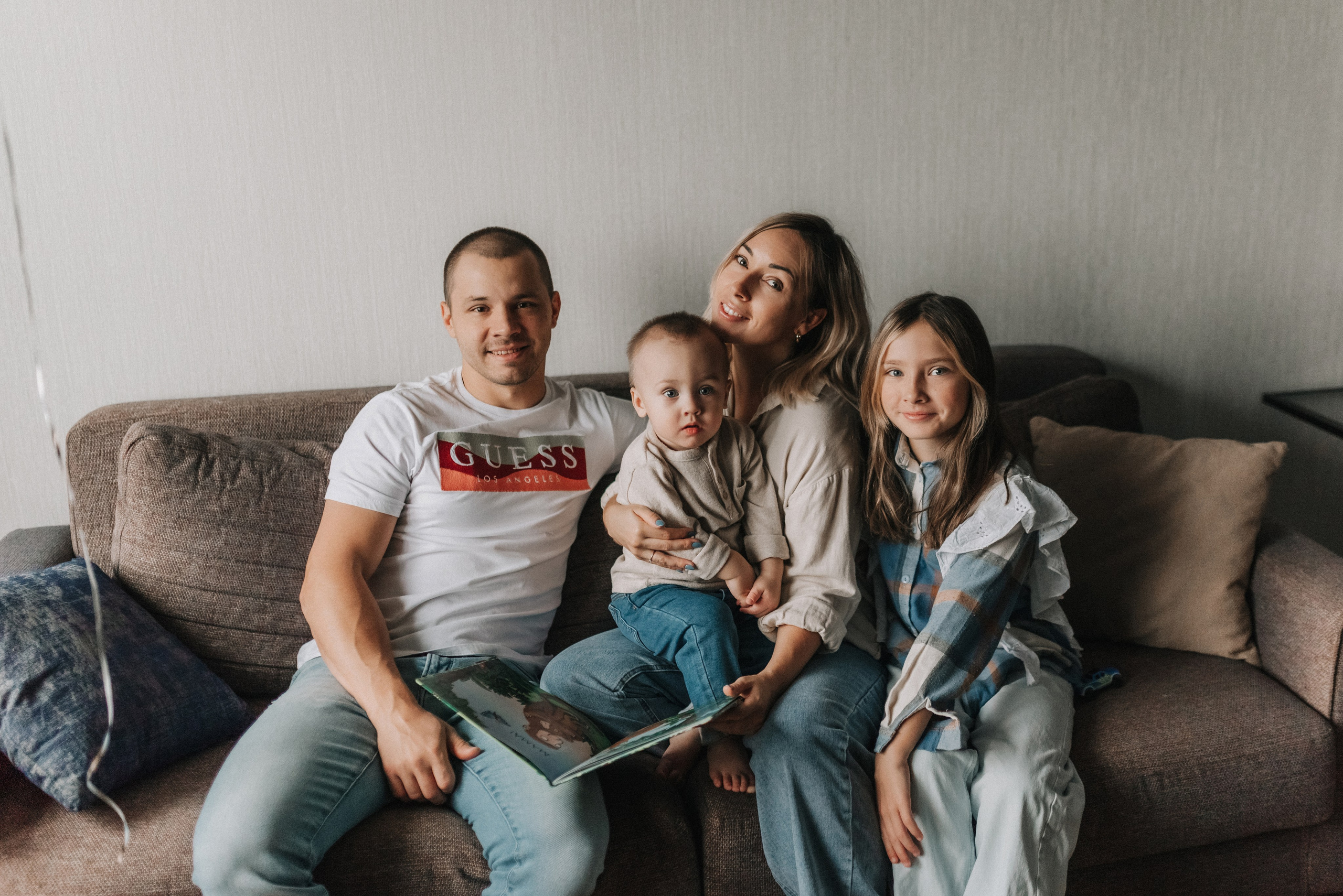 Настя, Рома, Катя и Лев. Семейный и детский фотограф Анастасия Иванова