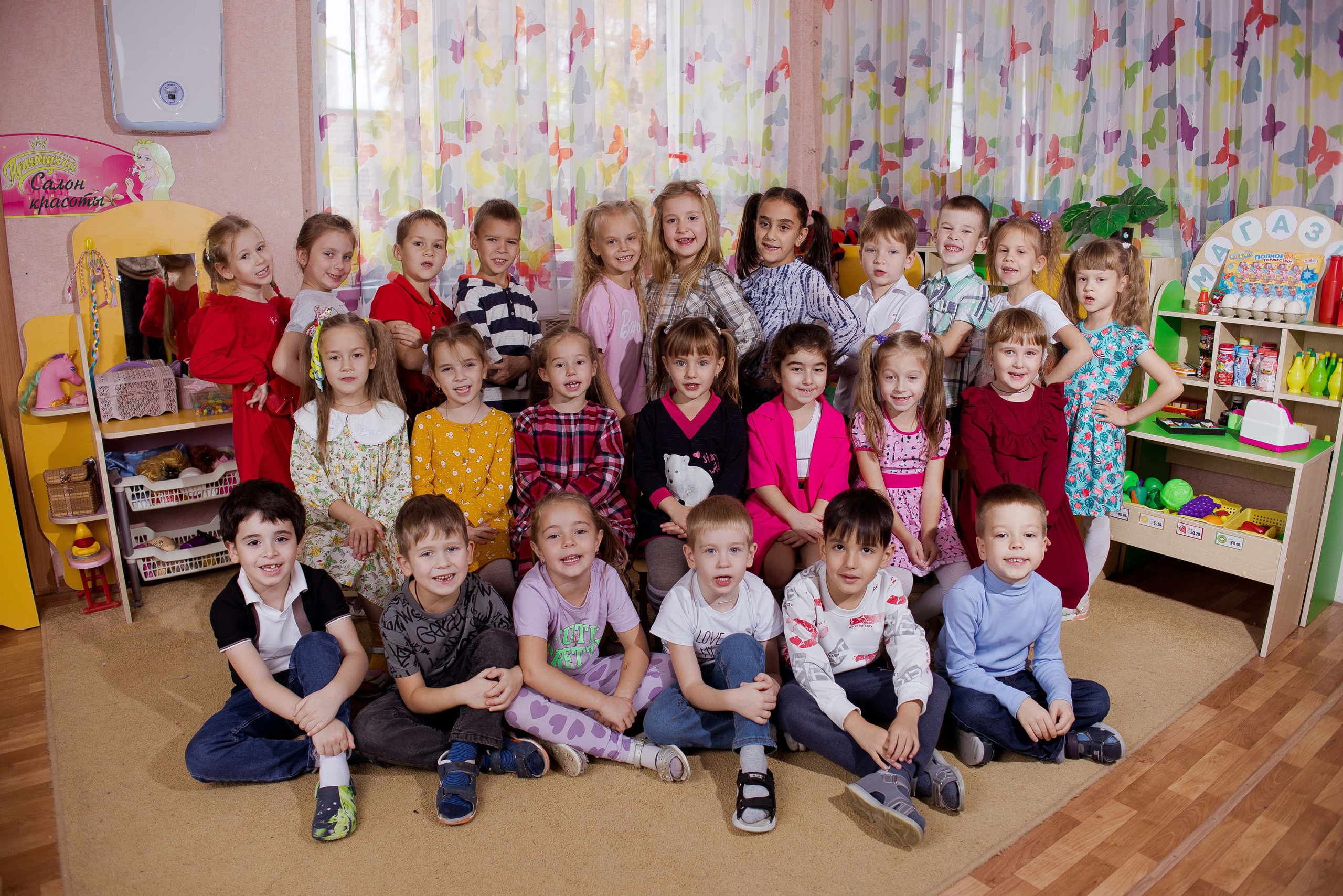 Групповые фото детский сад. Свадебный и семейный фотограф Яна Стражева. Волгоград, Москва