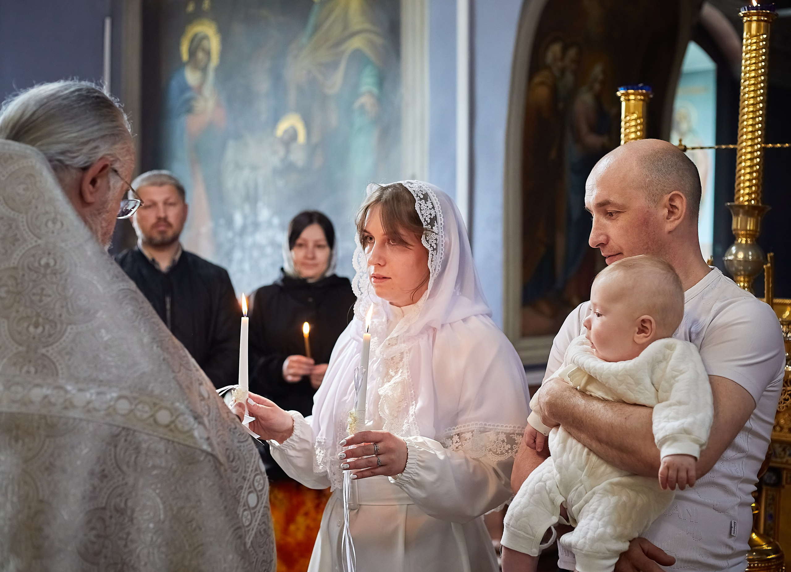 Крещение Ярослава. Семейный и детский фотограф в Ярославле Юлия Галашина