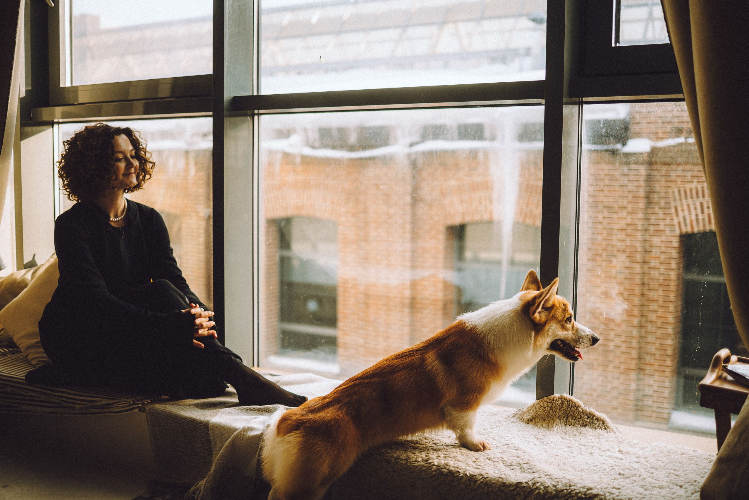 Наталья, Евгений и Мерлин