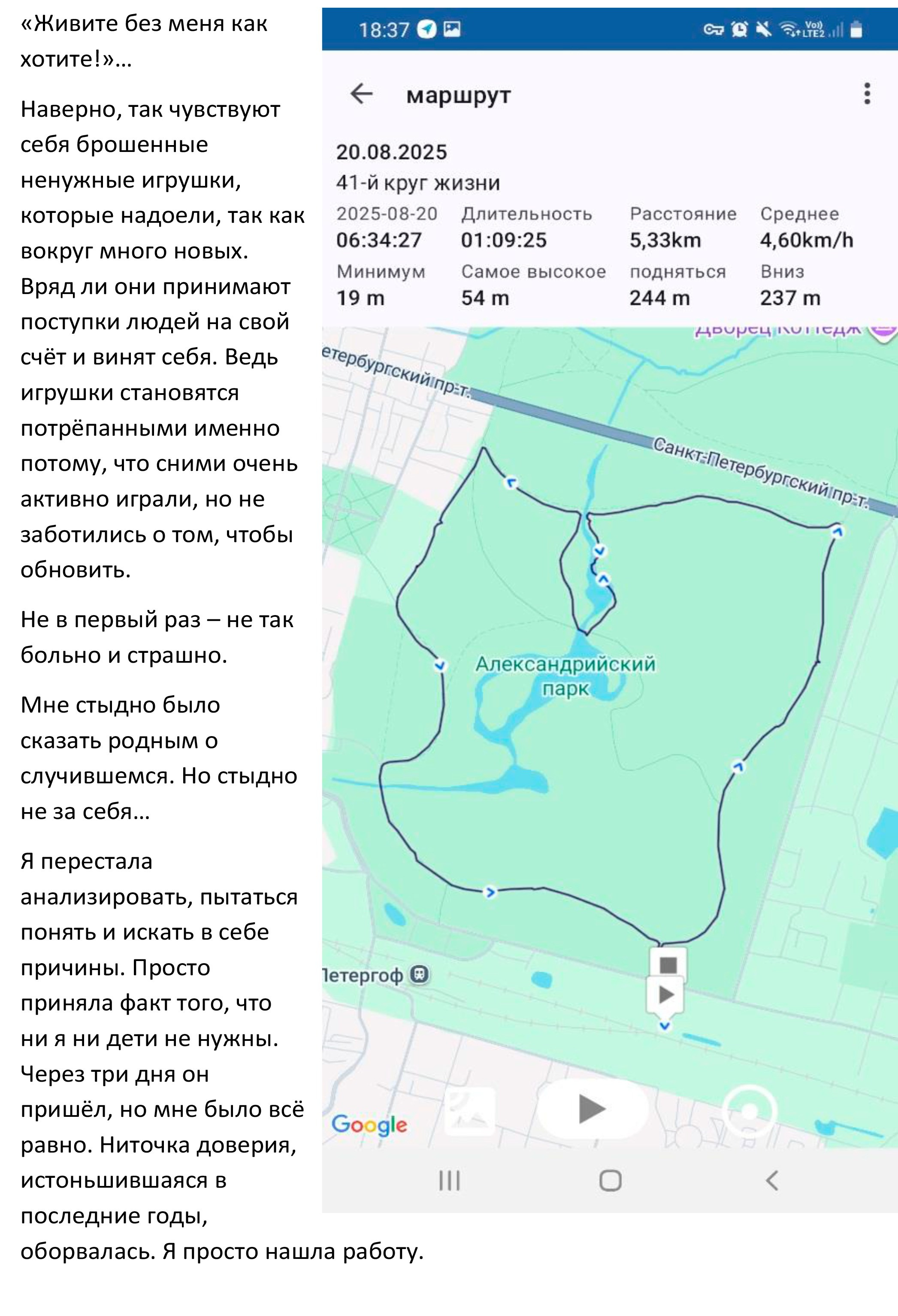 Мария Пичугина — Круги жизни