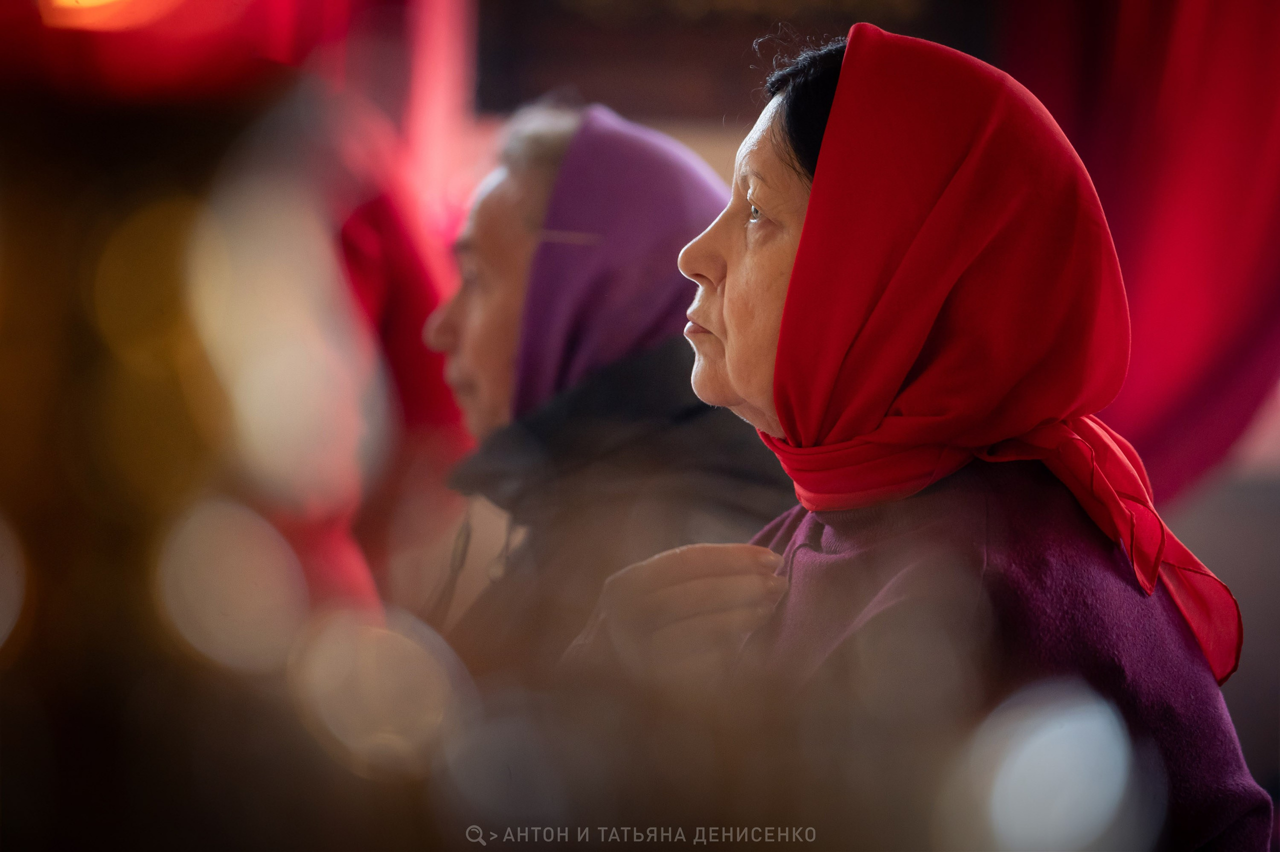 Храм Преображения Господня в Богородском. Антипасха. Антон и Татьяна Денисенко — В храме