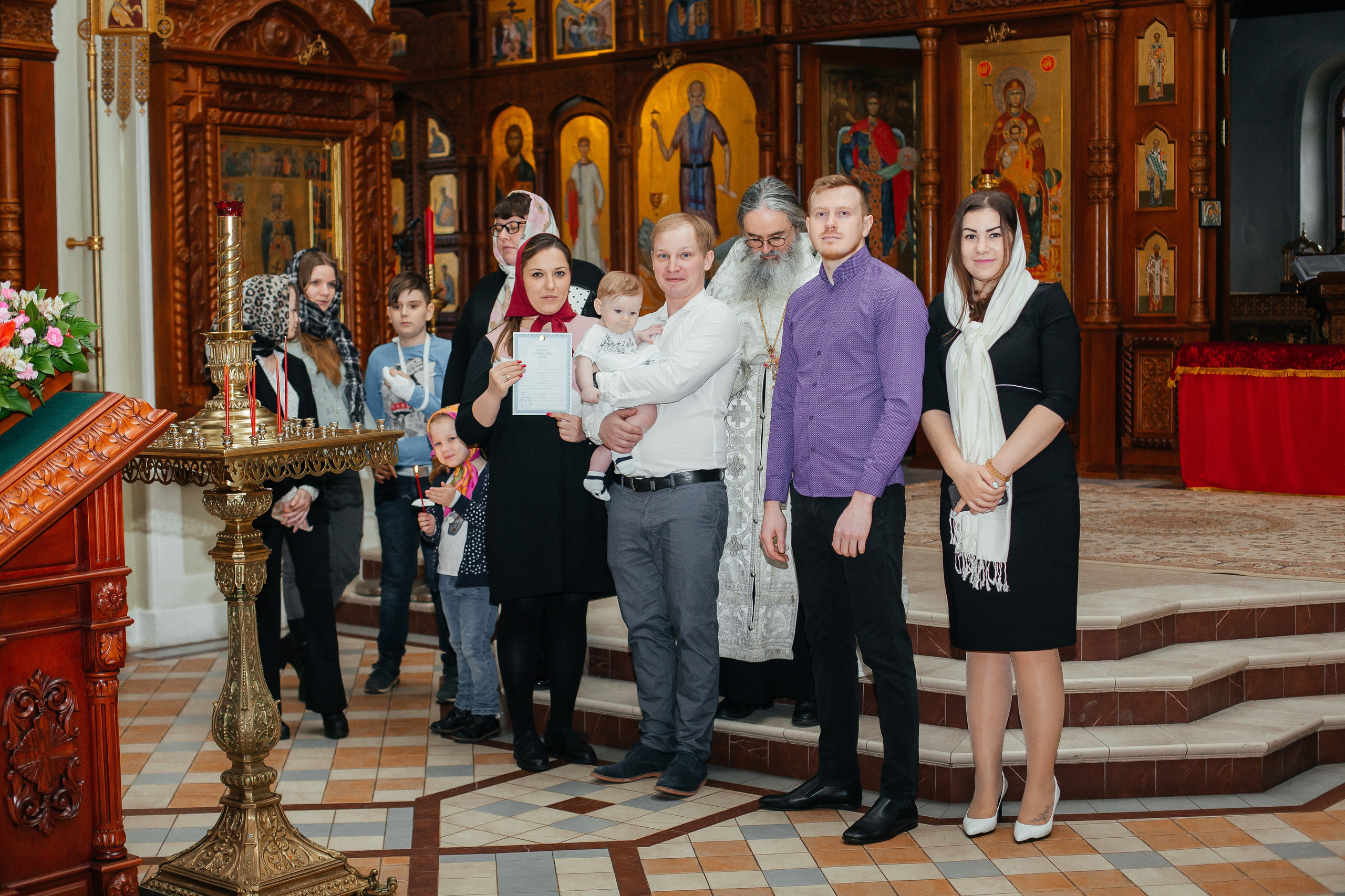 Крещение 30 апреля. Свадебный фотограф Александр Абрамов Москва / Зеленоград