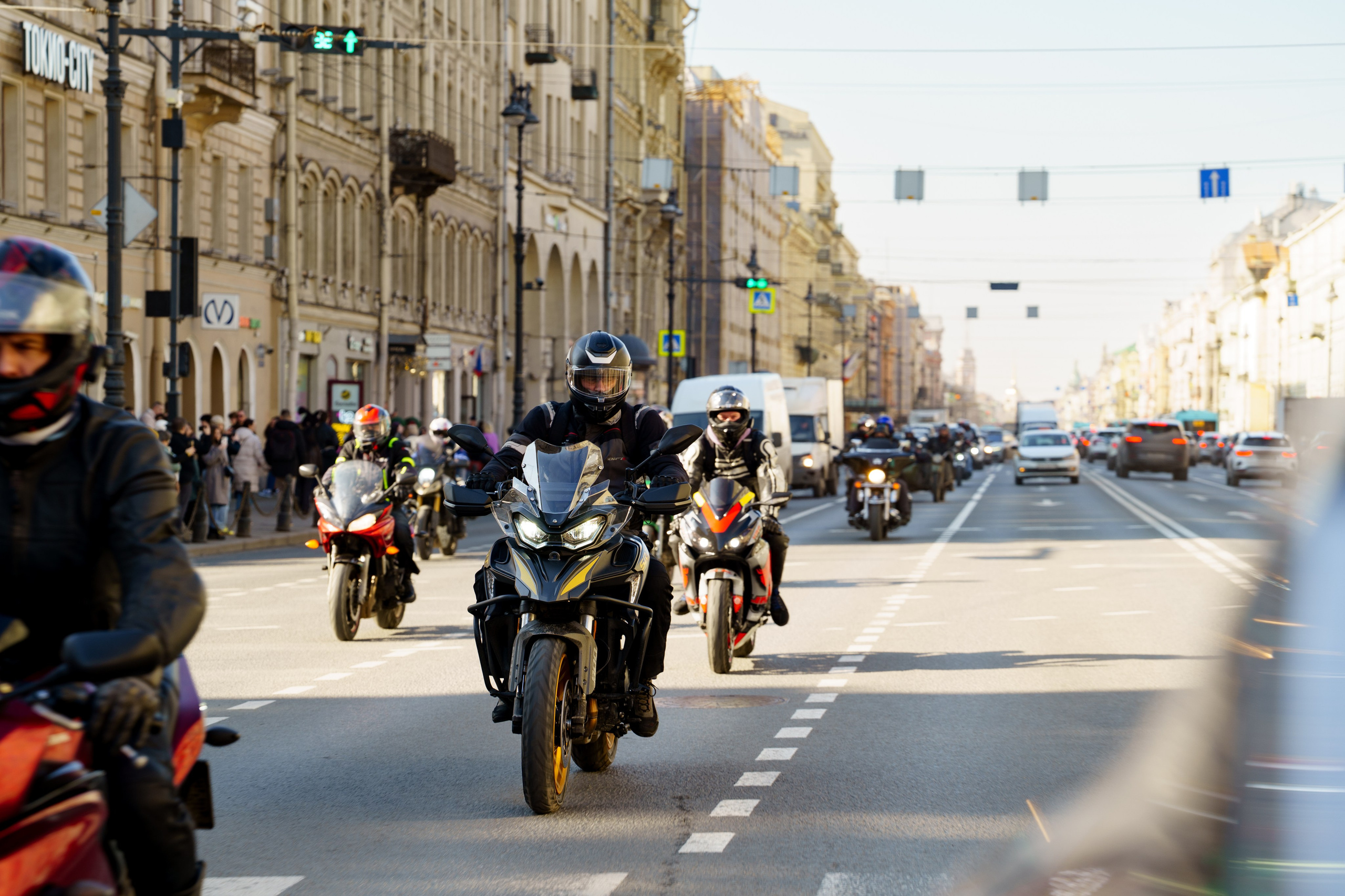 Прохват мотоклуба Norman Riders ч.1. Концертный и репортажный фотограф в Санкт-Петербурге Слава Пахомов