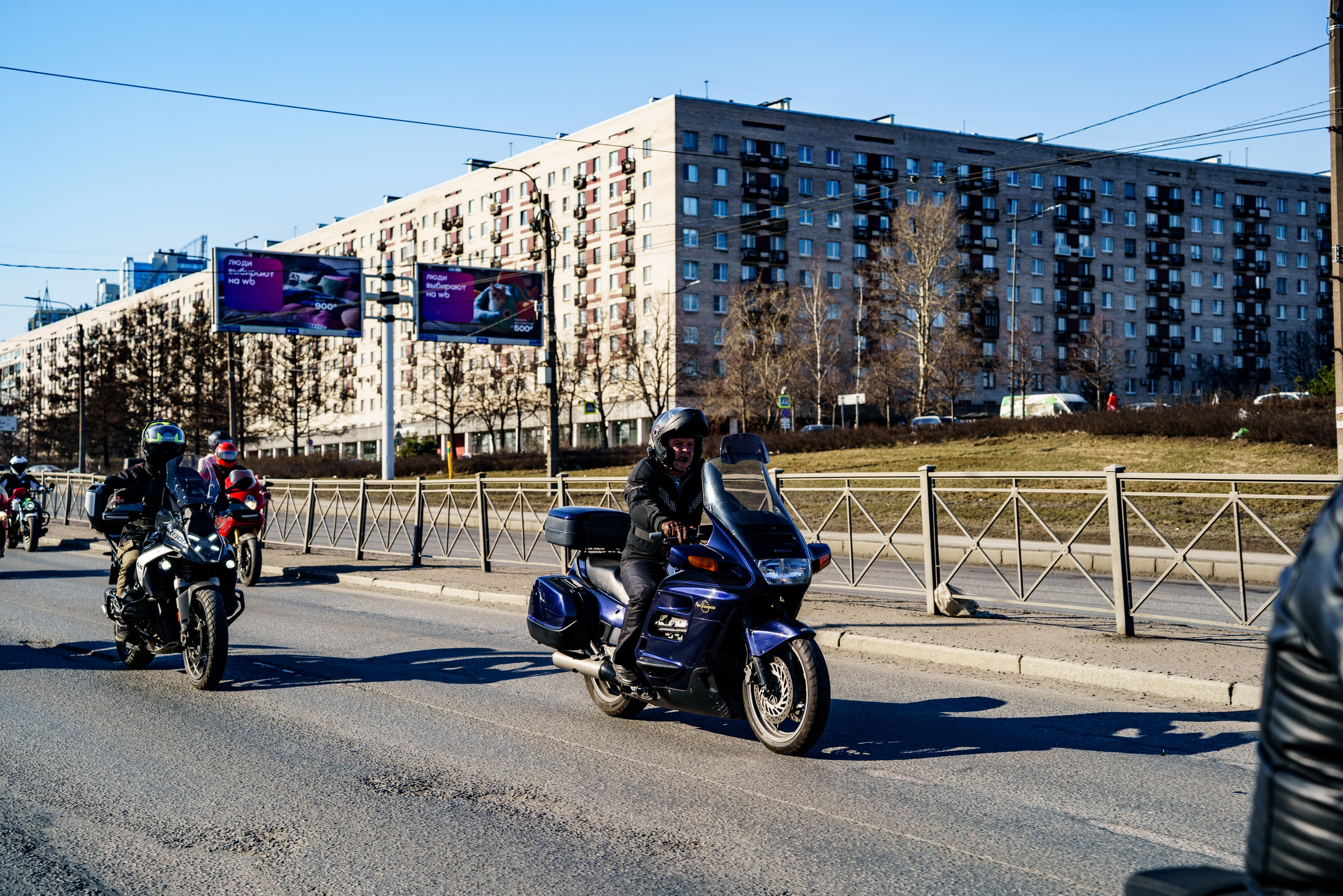 Прохват мотоклуба Norman Riders ч.1. Концертный и репортажный фотограф в Санкт-Петербурге Слава Пахомов