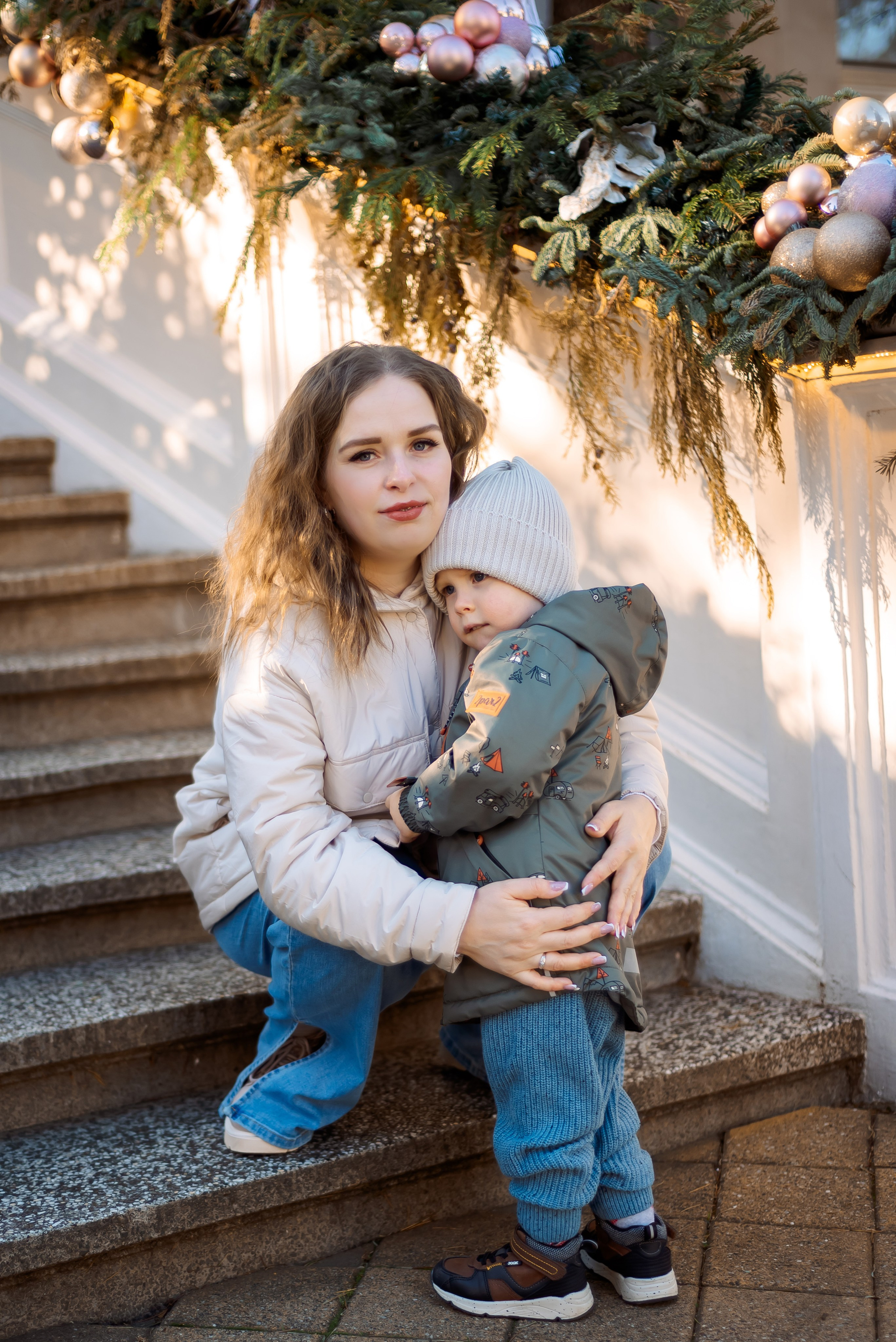 Новогодний город. Семейный и женский фотограф Лоо Краснодар Сочи Энем Татьяна Трибурт