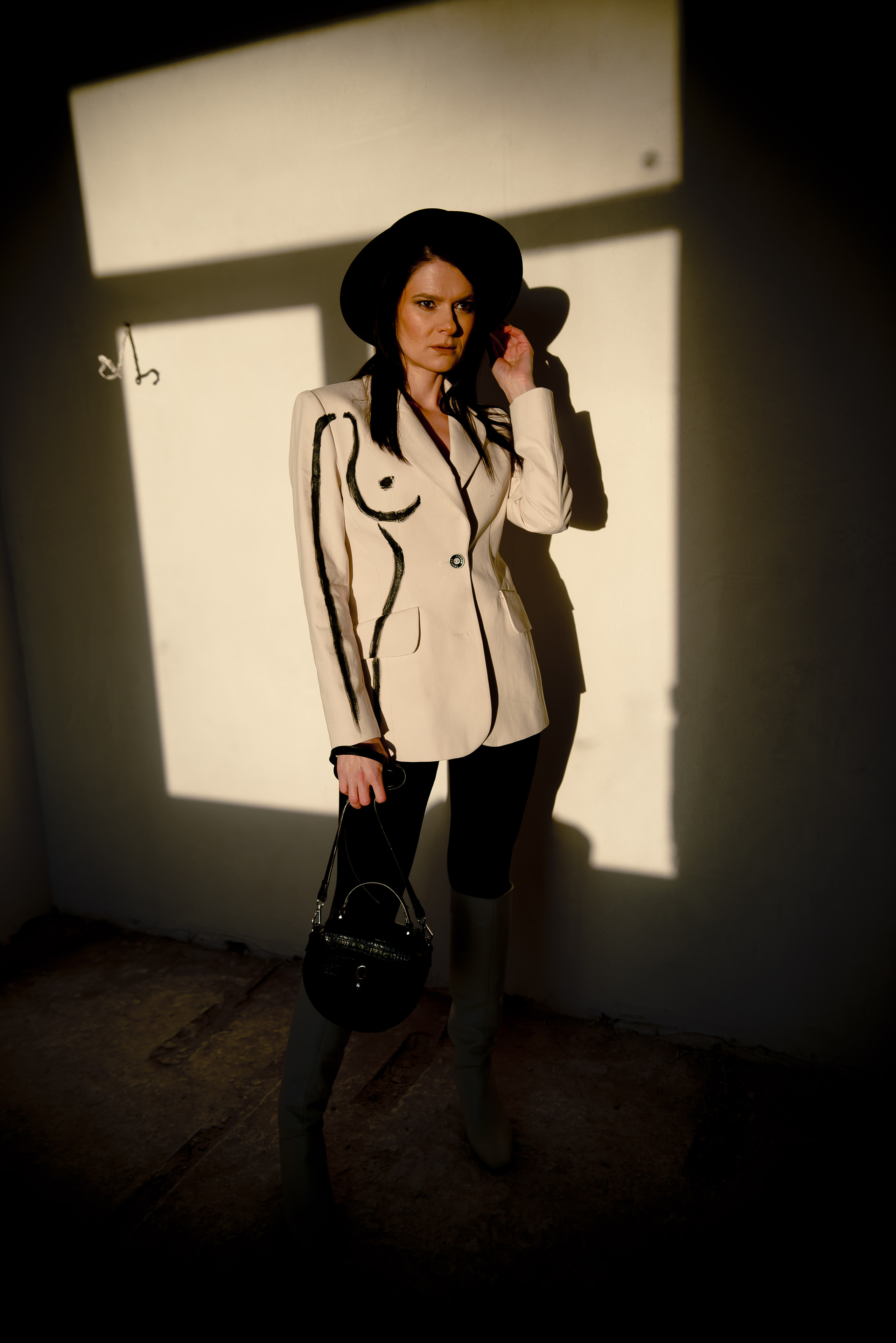 Креативный пиджак Юли. Арт-фотограф Евгений Матвиенко