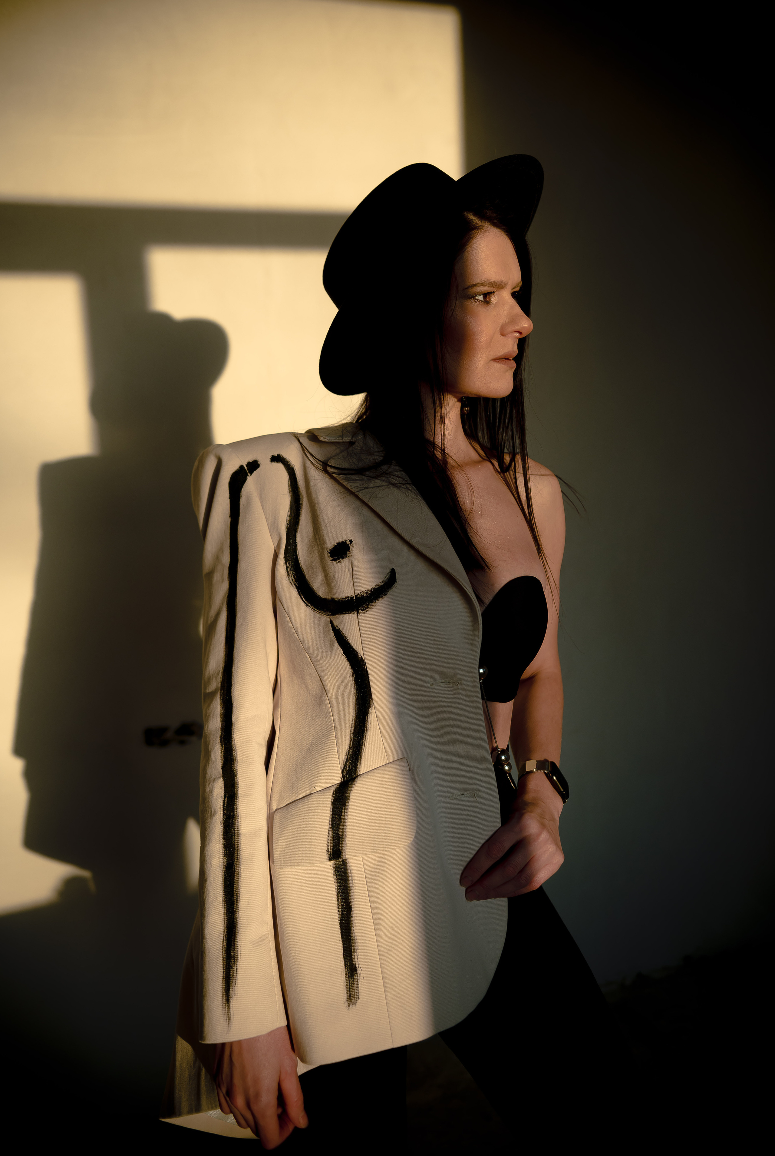 Креативный пиджак Юли. Арт-фотограф Евгений Матвиенко