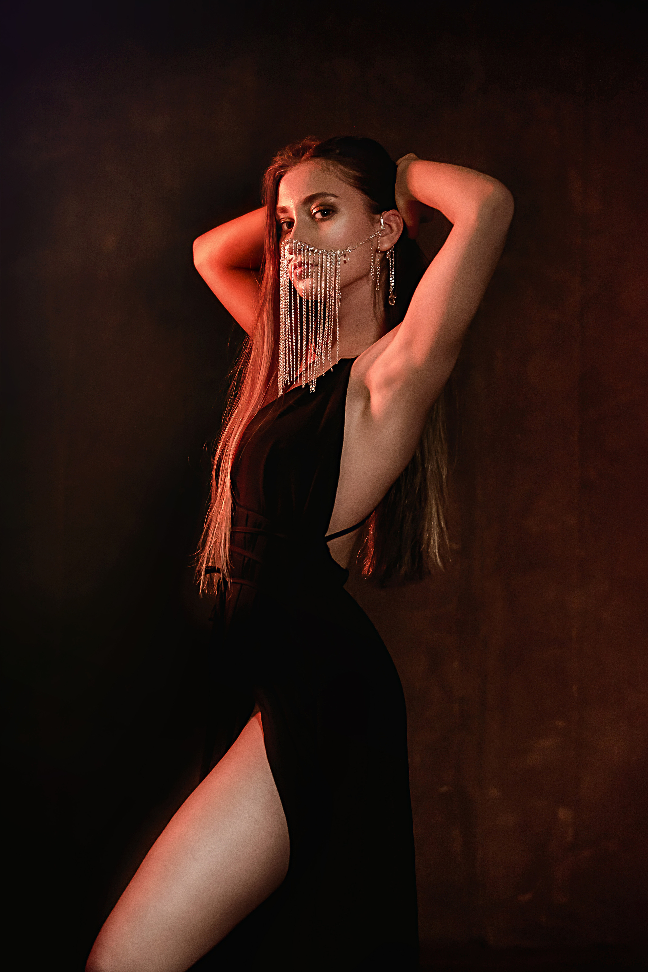 Тёмная студийная съёмка Синицыных. Арт-фотограф Евгений Матвиенко